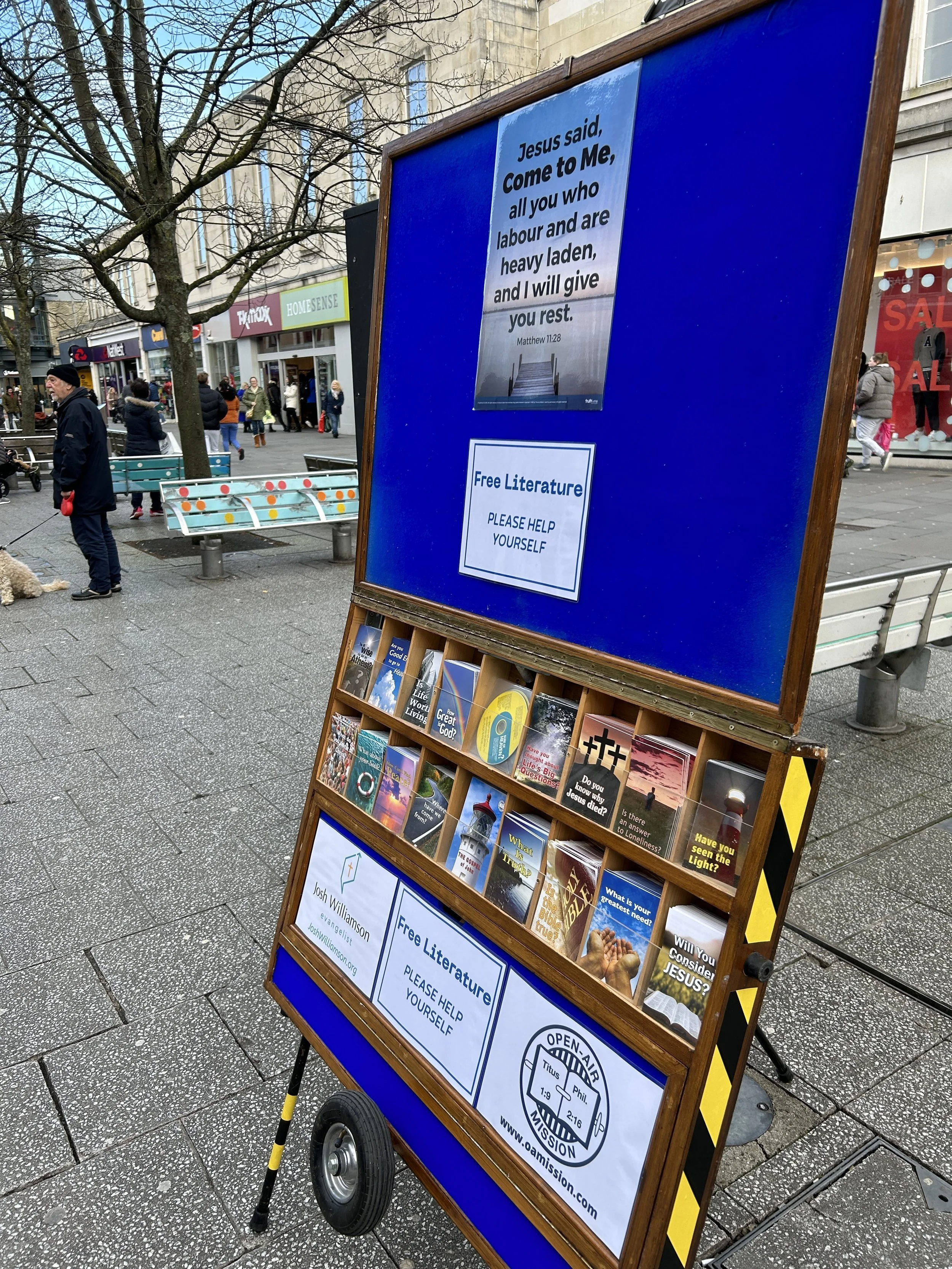 A Quiet and Hard Day – Southampton Evangelism
