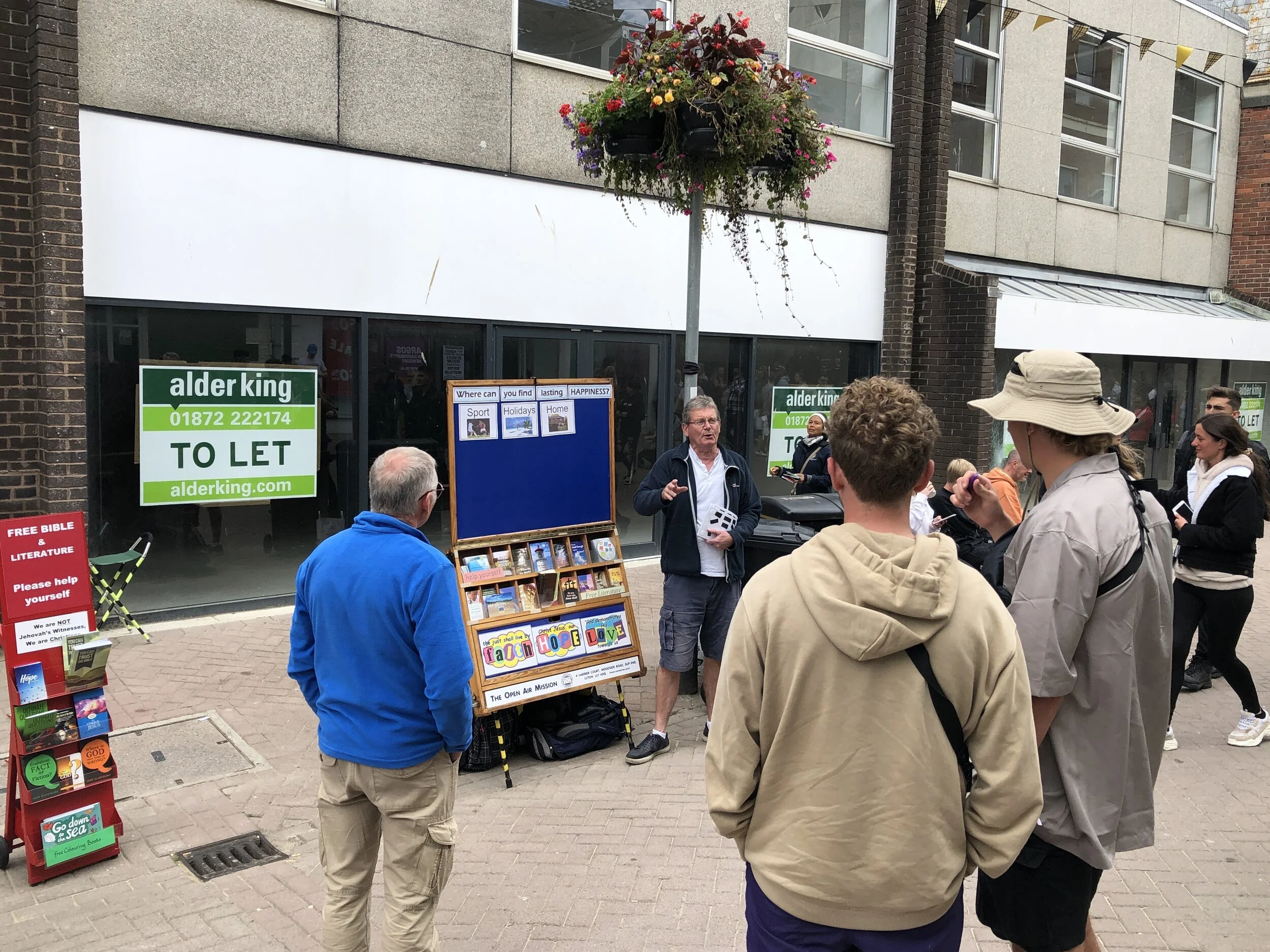 Open-Air Mission Outreach: Day 5 – Newquay