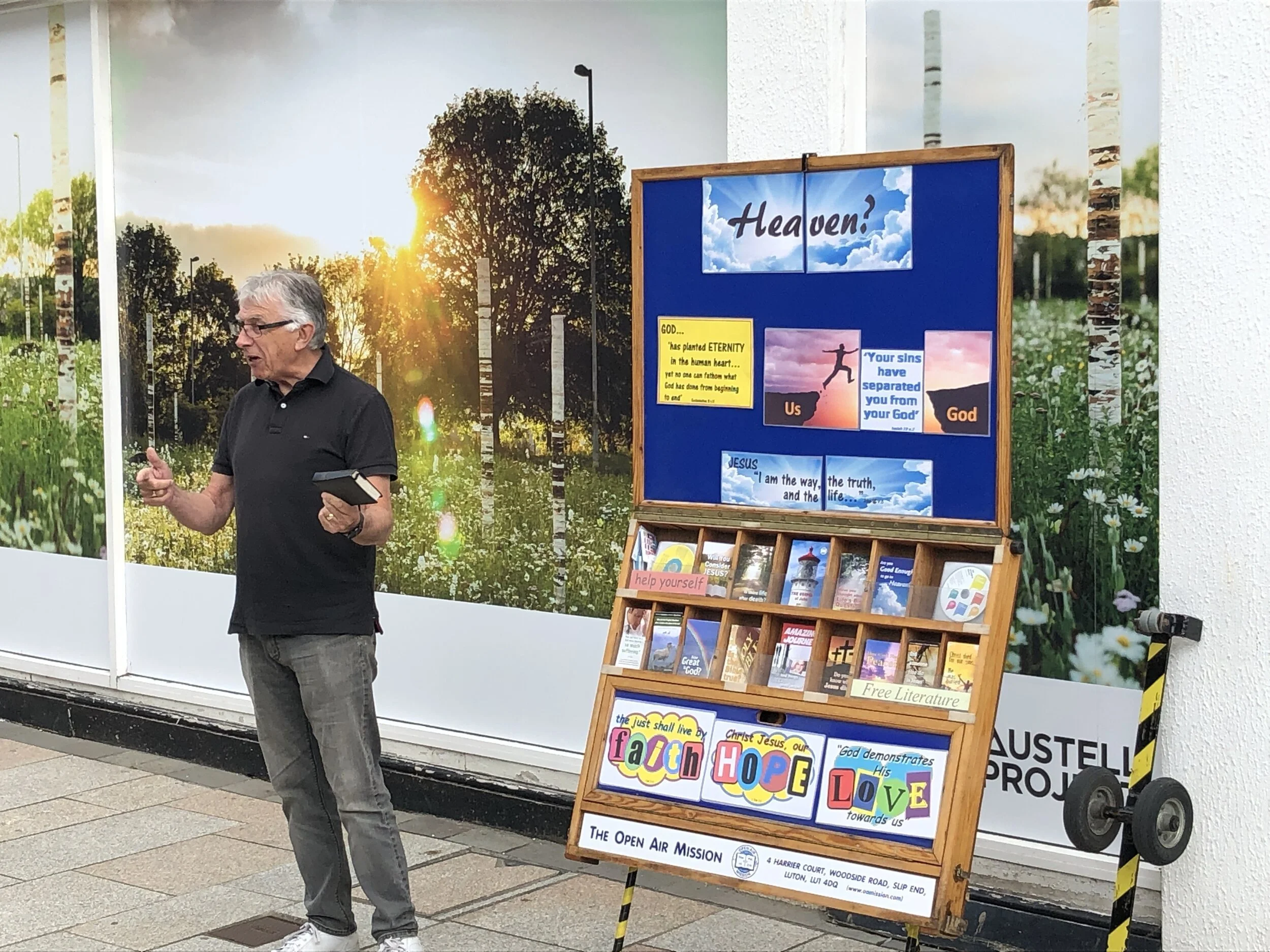 Open-Air Mission Outreach: Day 2 – St Austell