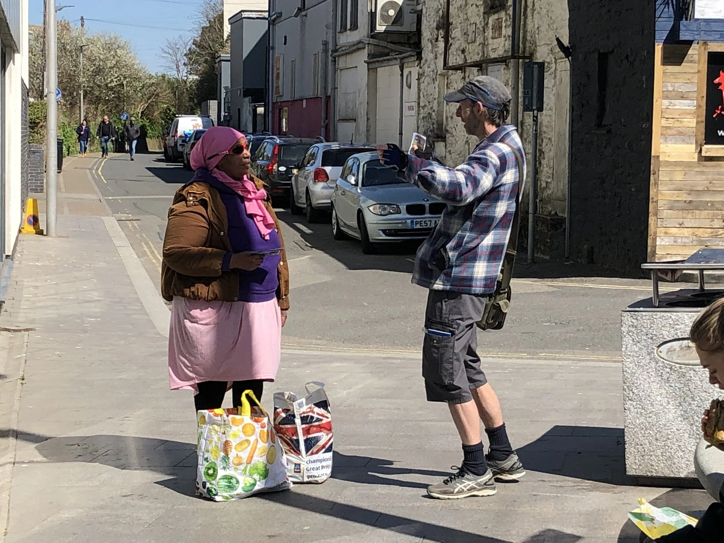 Newquay Evangelism: “I’ve Never Heard this Before!” 