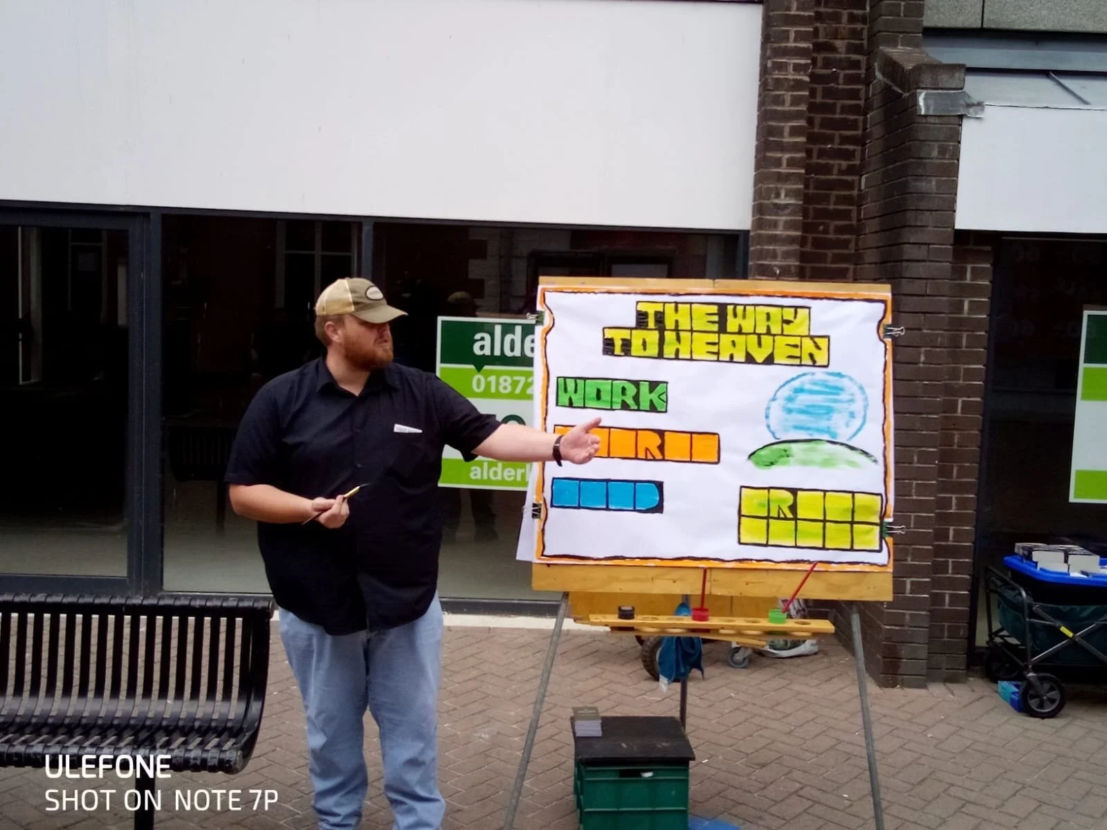 Newquay Evangelism: "I'll be worm food!"