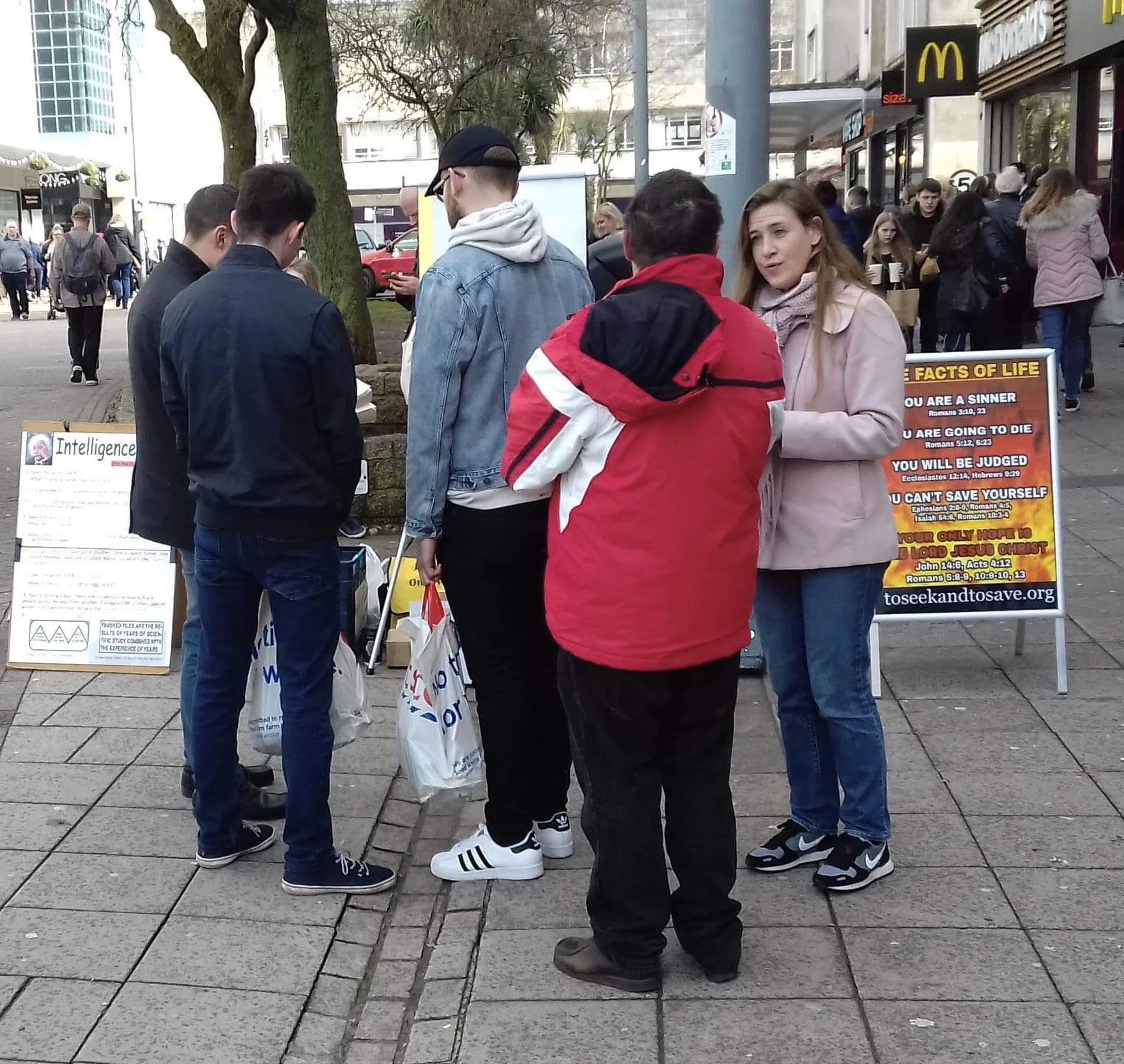 Many Hear the Gospel in Plymouth