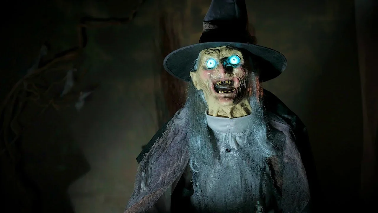 A creepy witch for Spooky Spectacular.