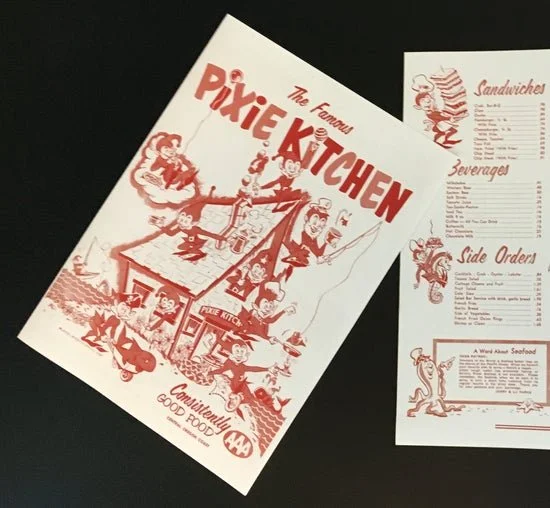 Pixie Kitchen Menu