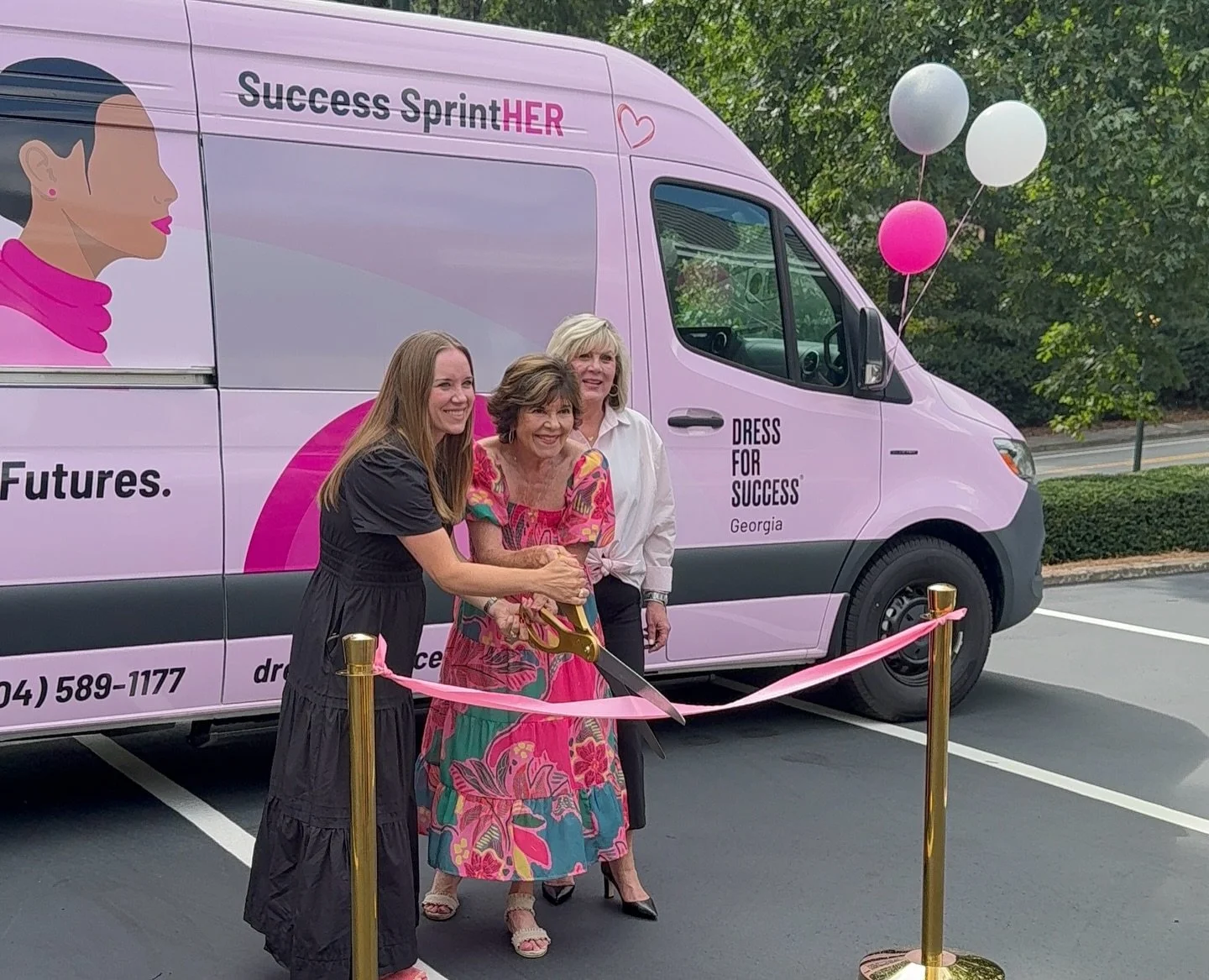 Last Wednesday marked a milestone for Dress for Success Georgia as we officially unveiled the Success SprintHER and celebrated our expansion to serve women across the entire state of Georgia.

A heartfelt thank you to Lauren Alford and Mercedes-Benz 