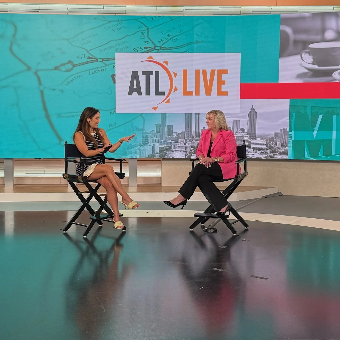 Big news is on the move.

This morning, we joined ATL Live to share an exciting new chapter for Dress for Success Atlanta (now Georgia)! From our official expansion across the state to the unveiling of our new Success SprintHER, generously donated by