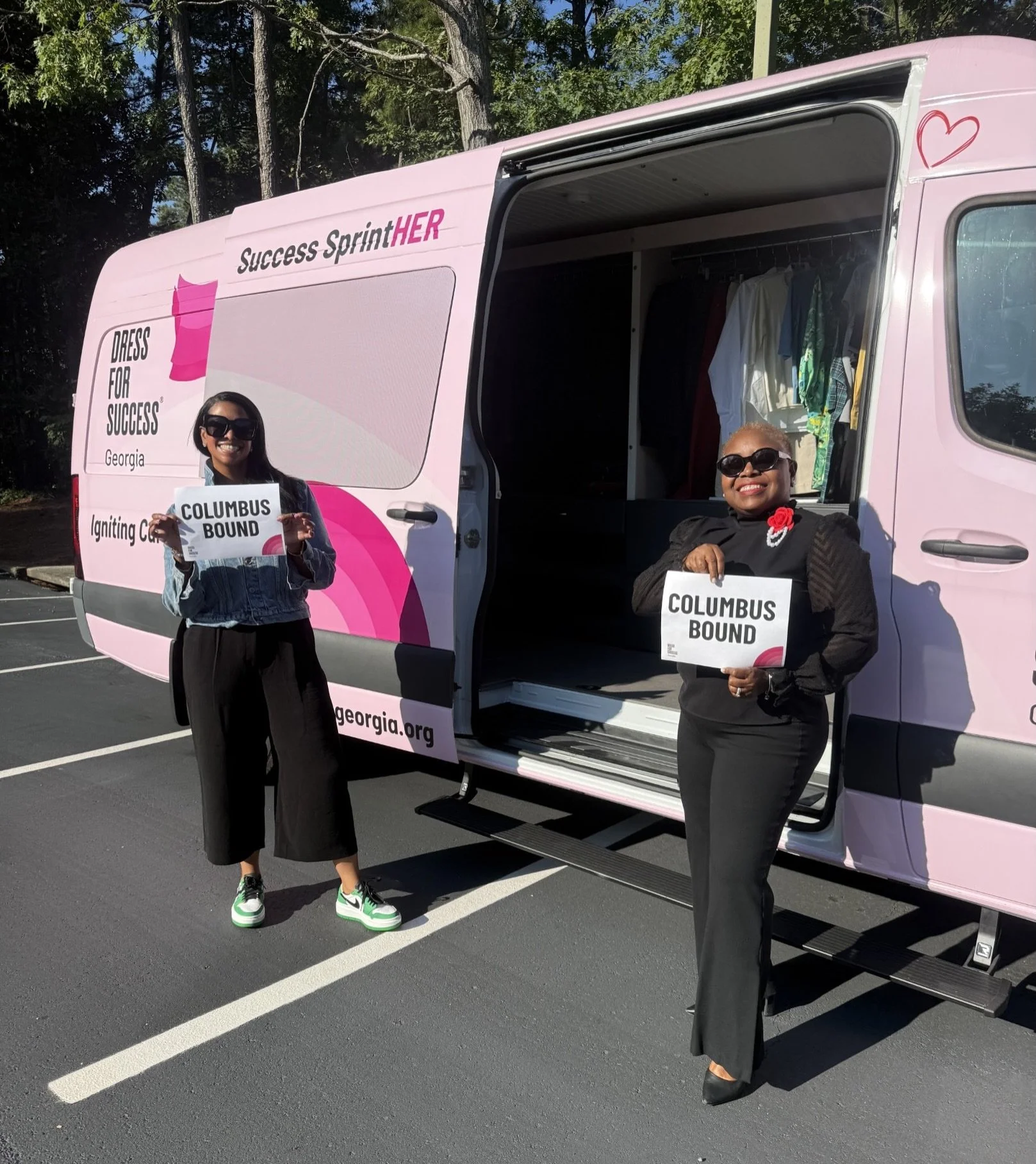 DFSG is COLUMBUS BOUND! Today we get to take the SuccessSprinter statewide and serve women across the Columbus community!

This is exactly what going statewide is all about: meeting women where they are and bringing the resources, confidence, and sup