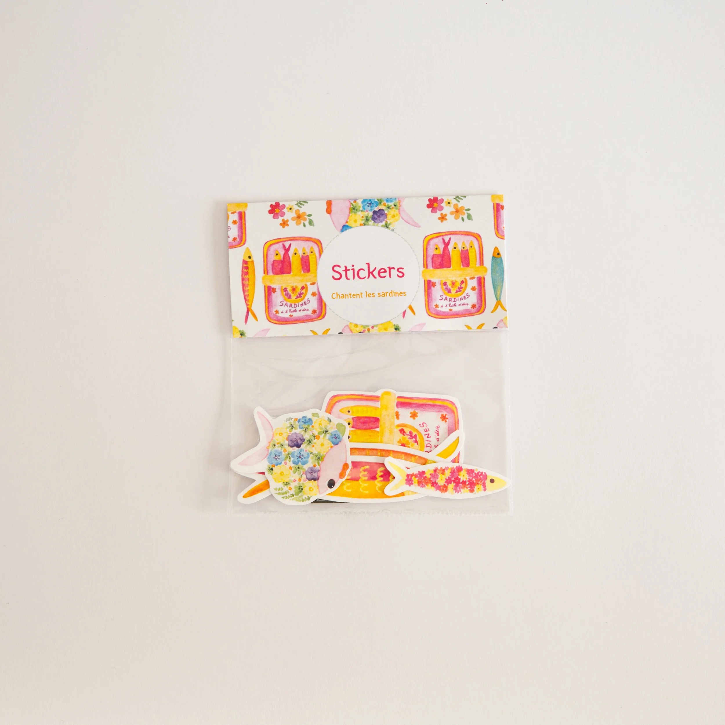 Pack stickers Sardines