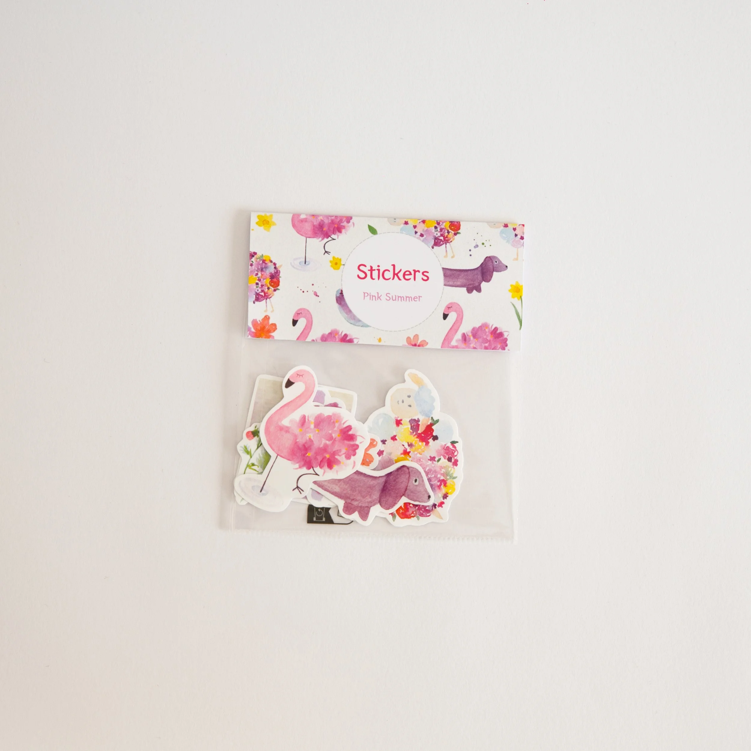 Pack stickers Pink Summer