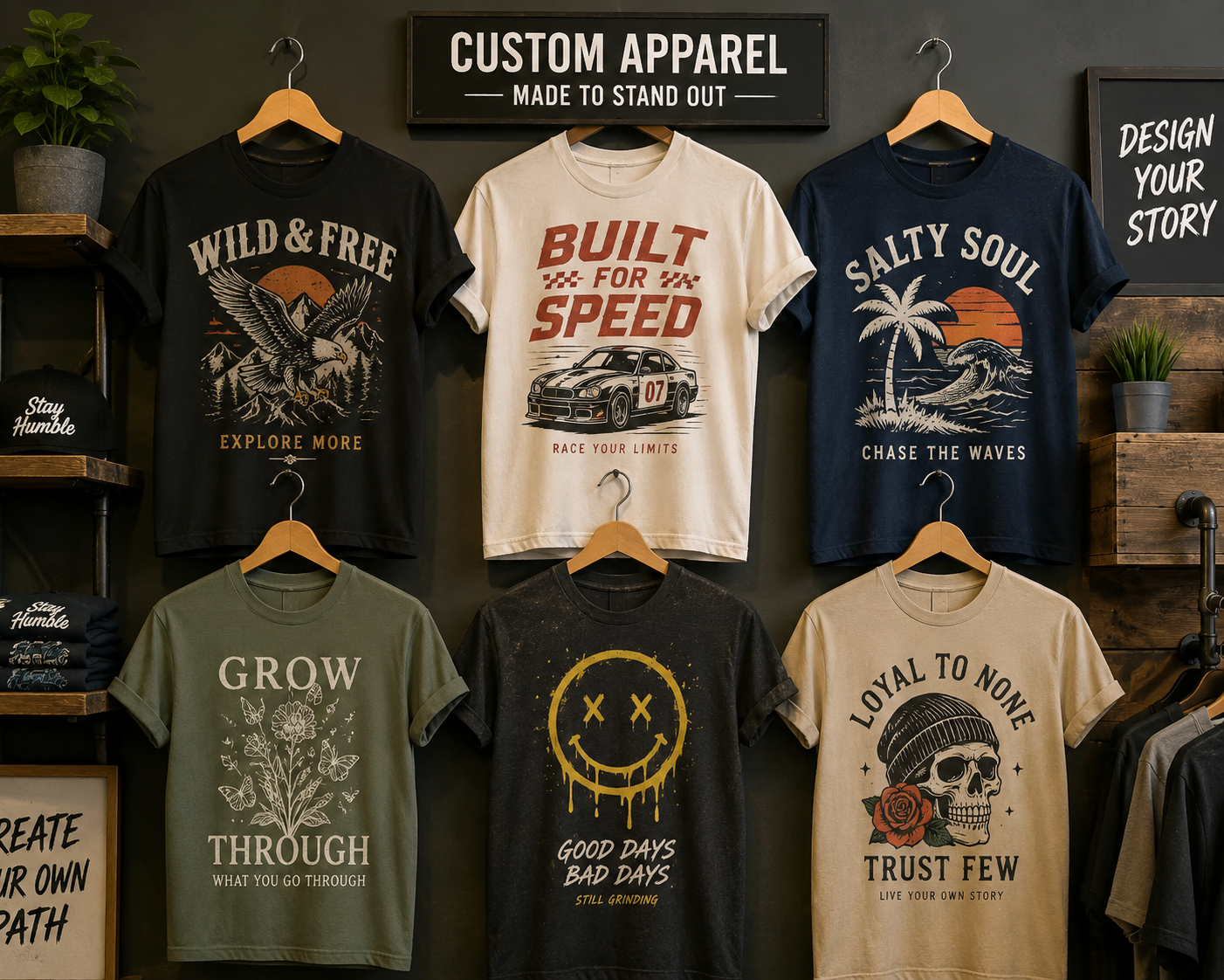 Custom Printed Apparel (DTF)