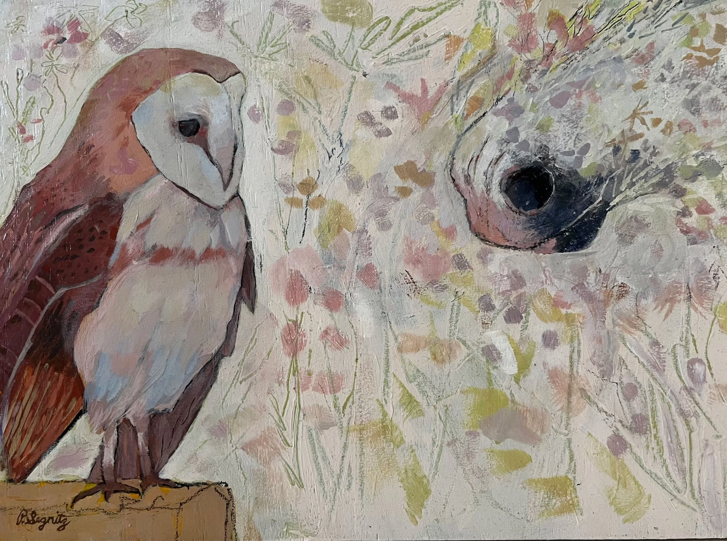 Owl and Horse