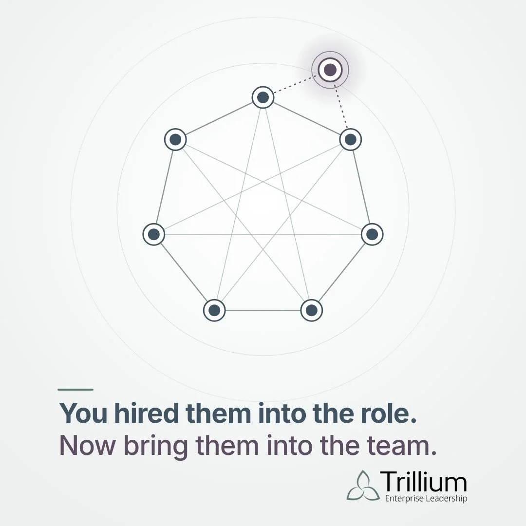 You hired them into the role. Now bring them into the team.