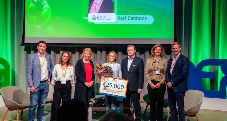 Jord BioScience wins Feike Sijbesma Sustainable Innovation Award at F&amp;A Next