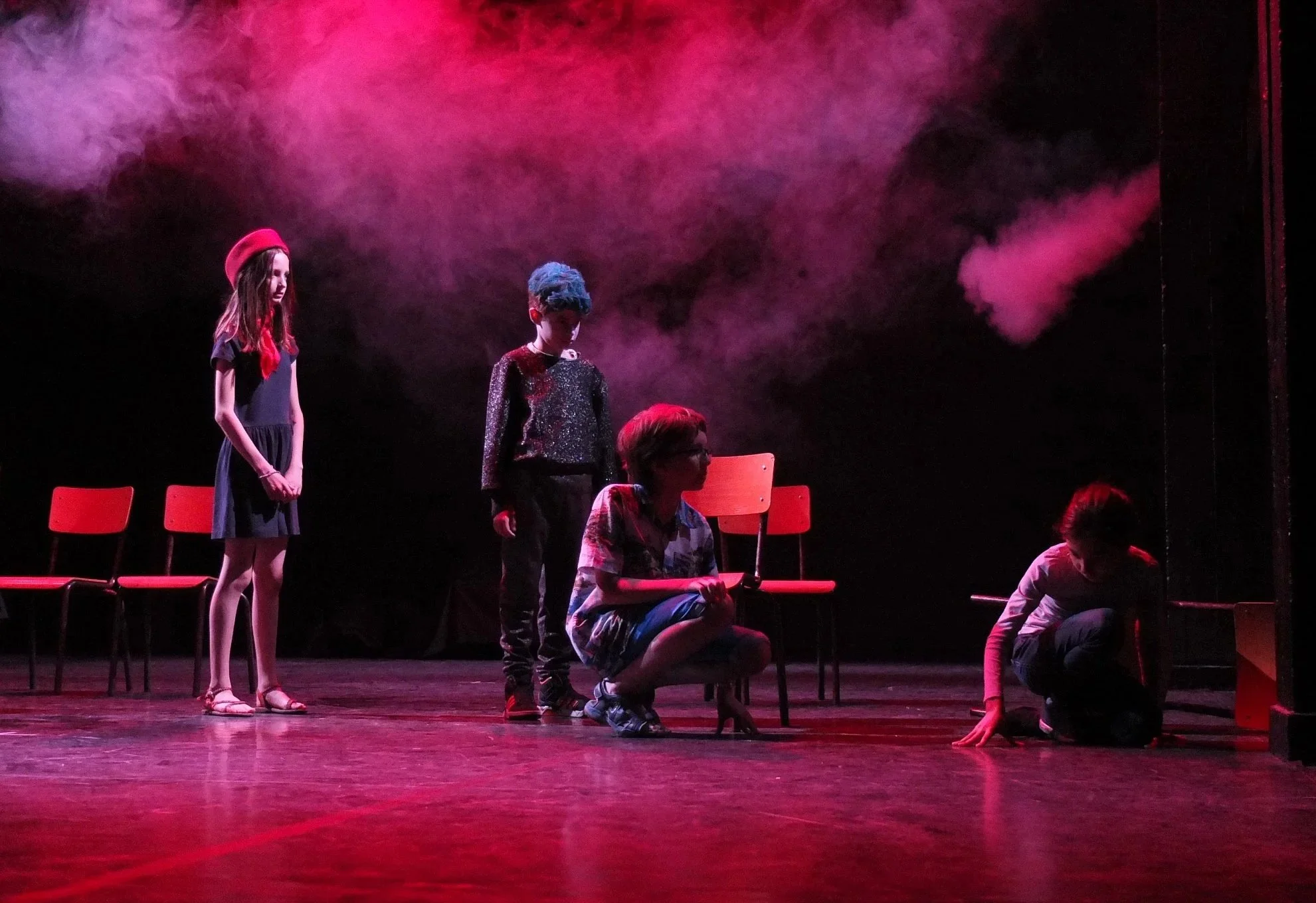 Cours de theatre enfants ados paris 18