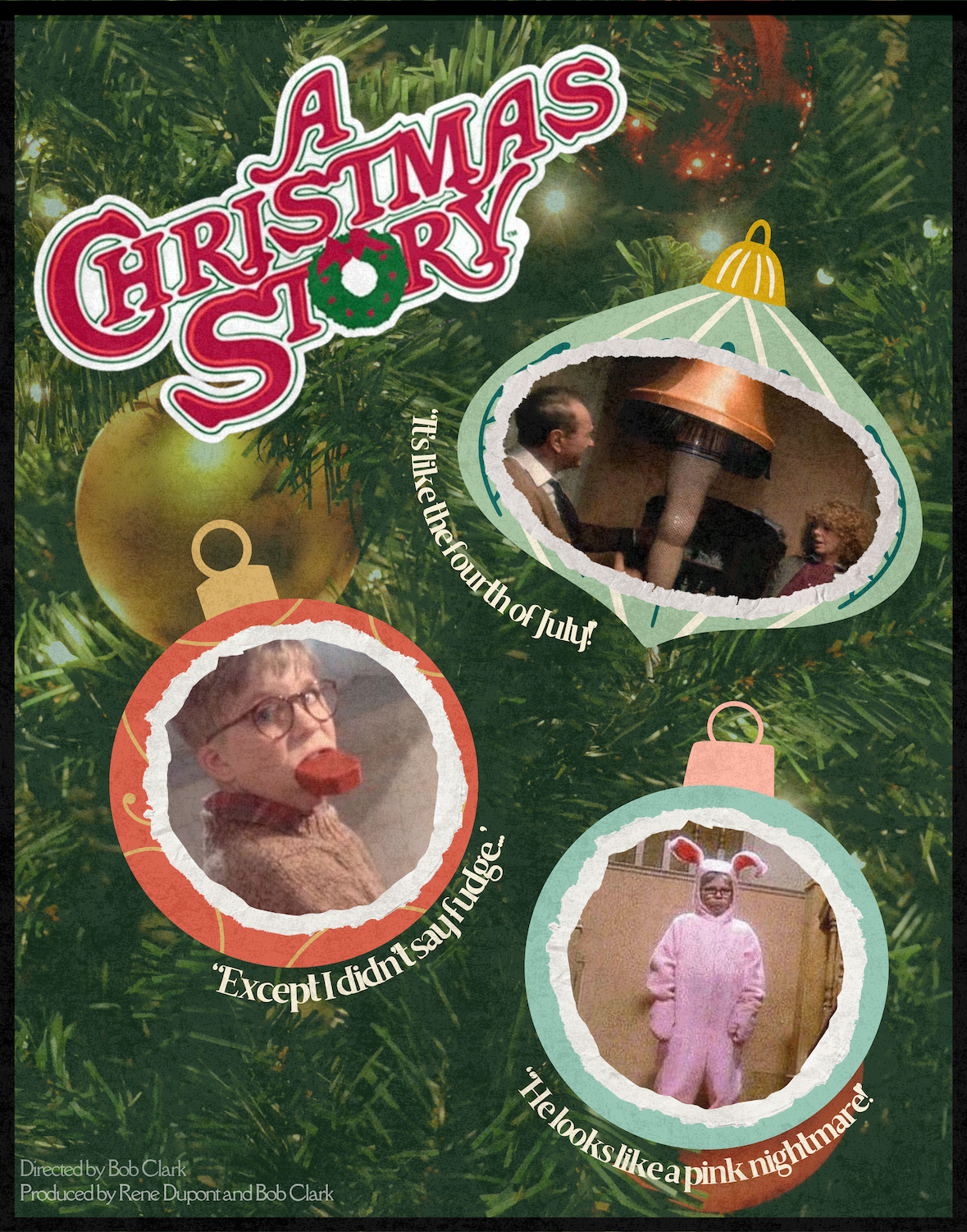 Poster 2 out of 4 in a series I created as a Christmas gift to my family! 