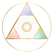 Fully Hueman Living category icon with integrated color fields symbol