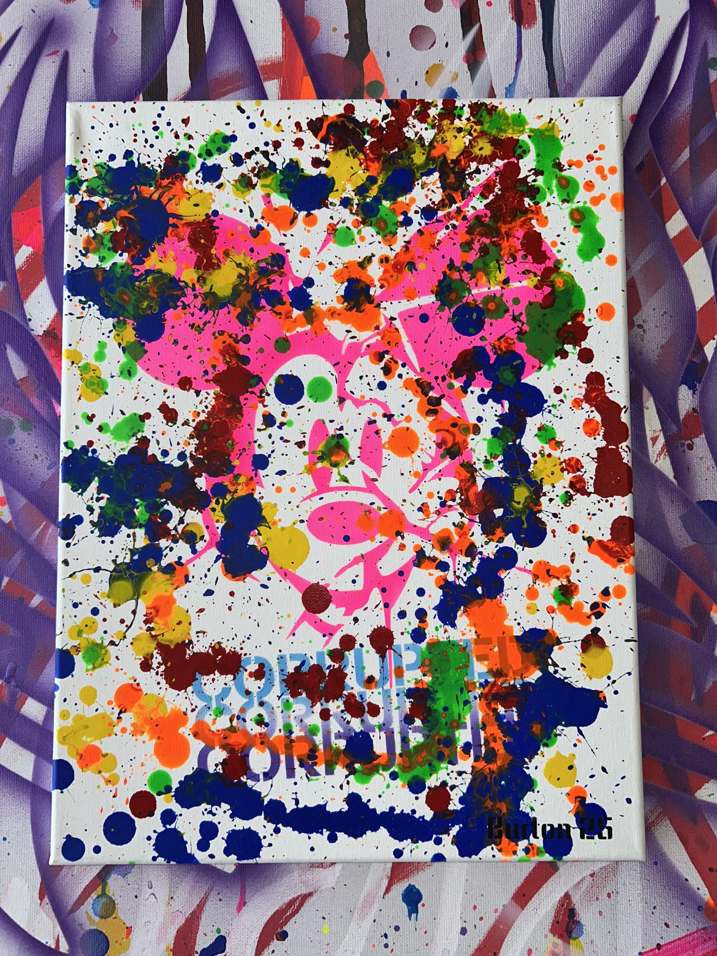 Corrupted Series rainbow drip