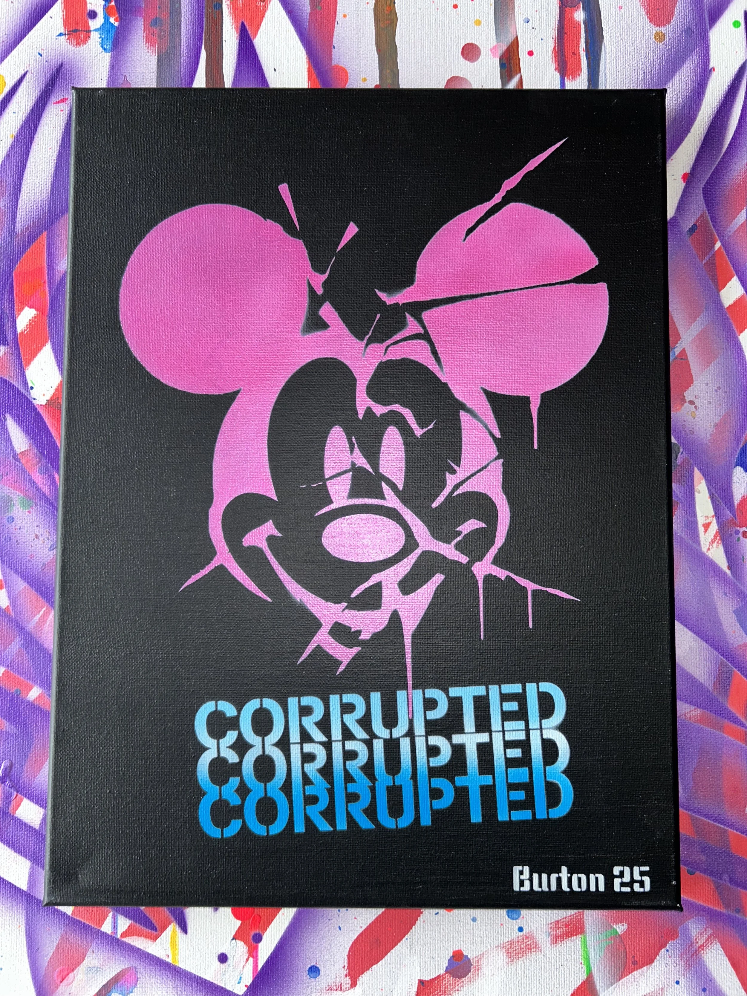 Corrupted Series Pink / Blue
