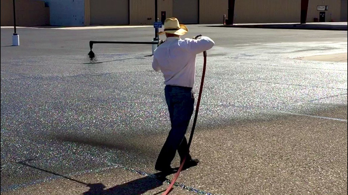 me spraying church.jpg