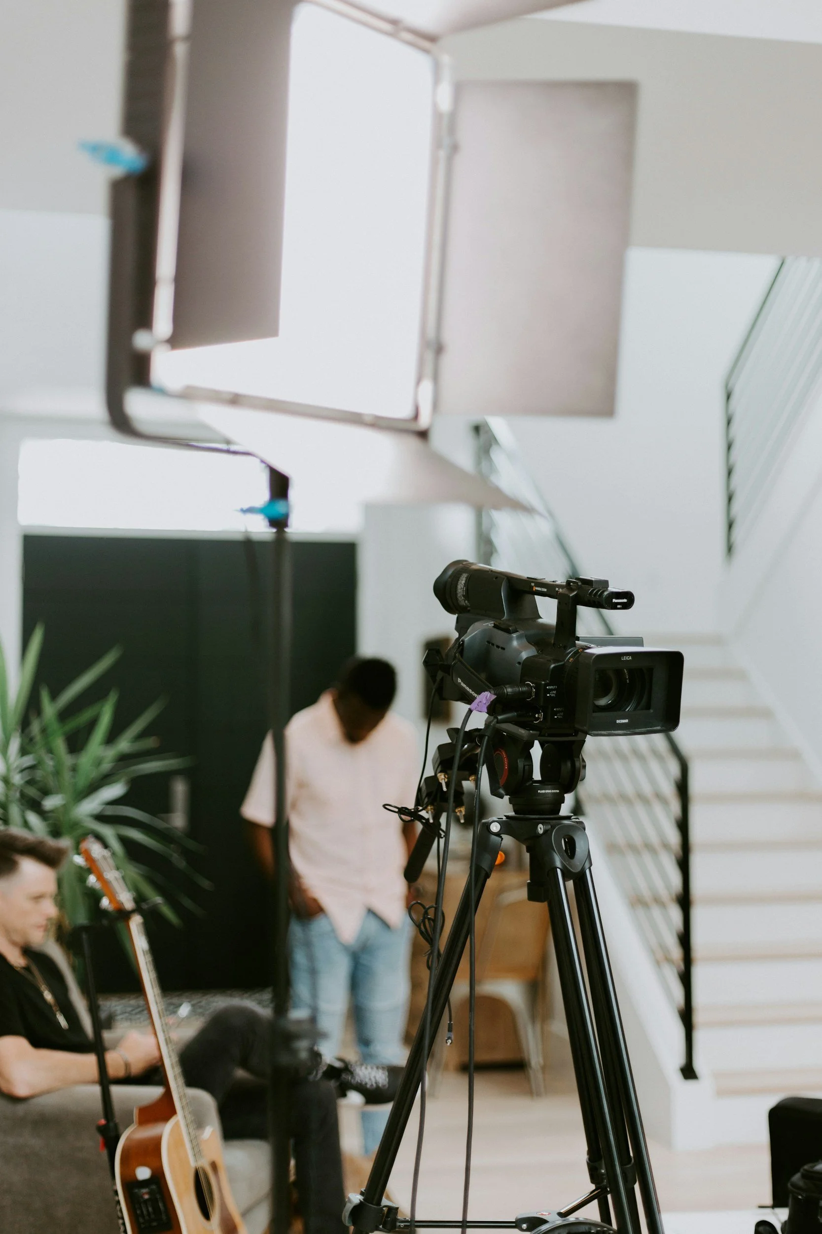 Behind the scenes content creation