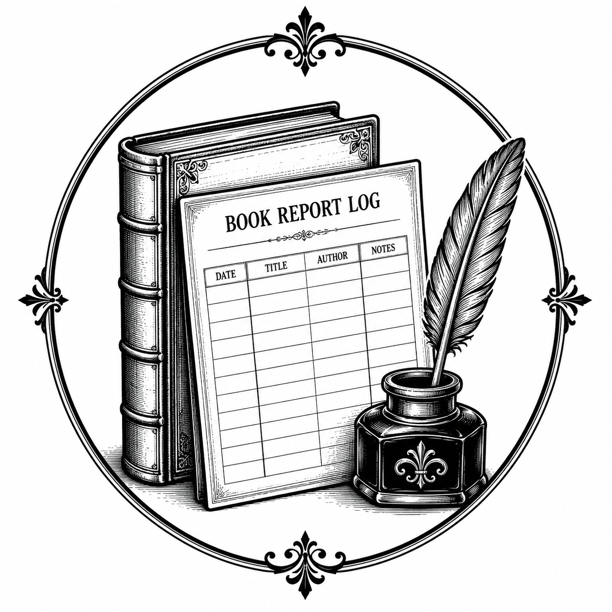 Book Log PDF