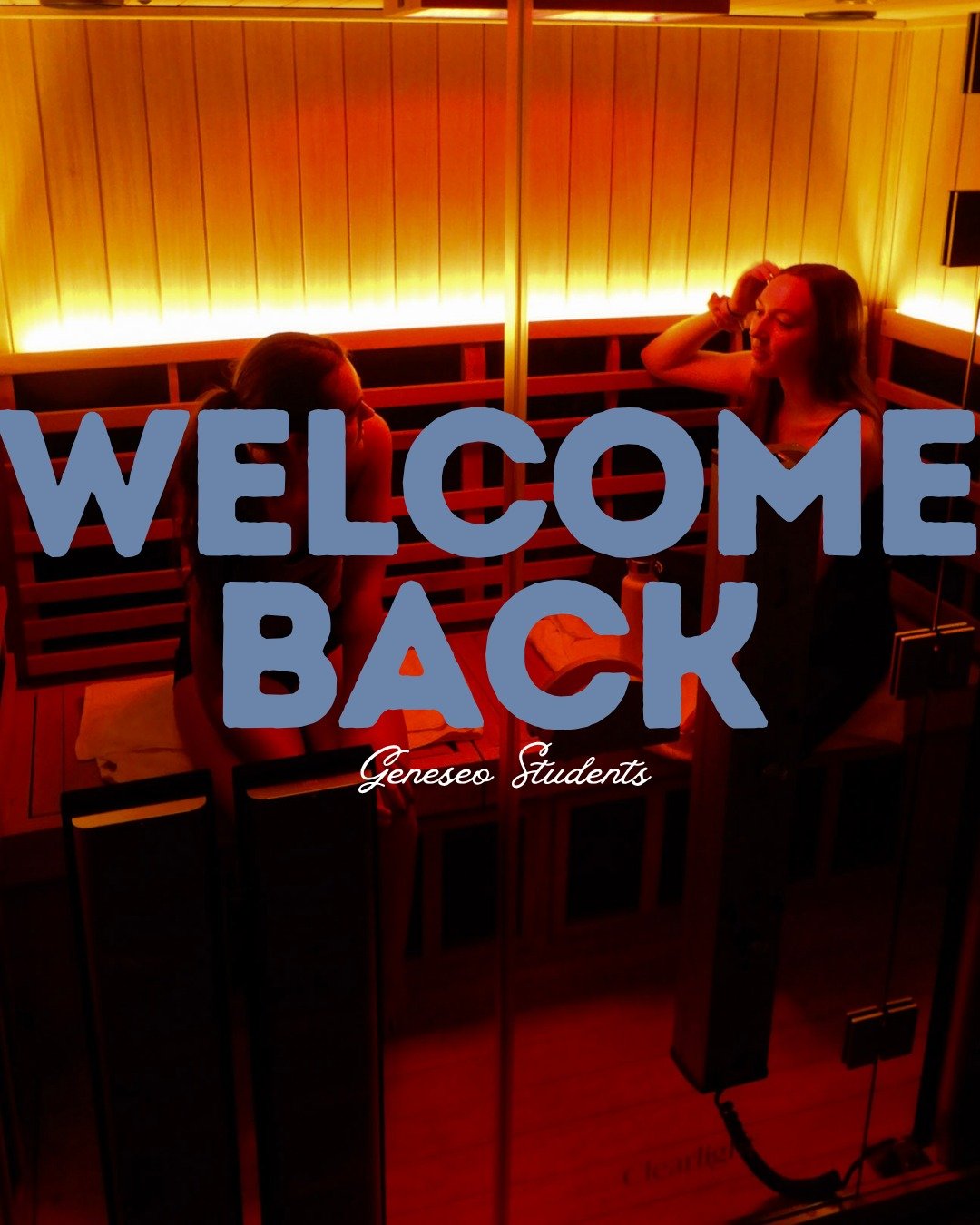 @sunygeneseo  students, if week one already has you looking for somewhere quiet &mdash; Hi! that's us. 👋

Cedar House Wellness is right off Main Street. Cold plunge, infrared sauna, red light therapy. 30&ndash;45 minutes and your whole week shifts.
