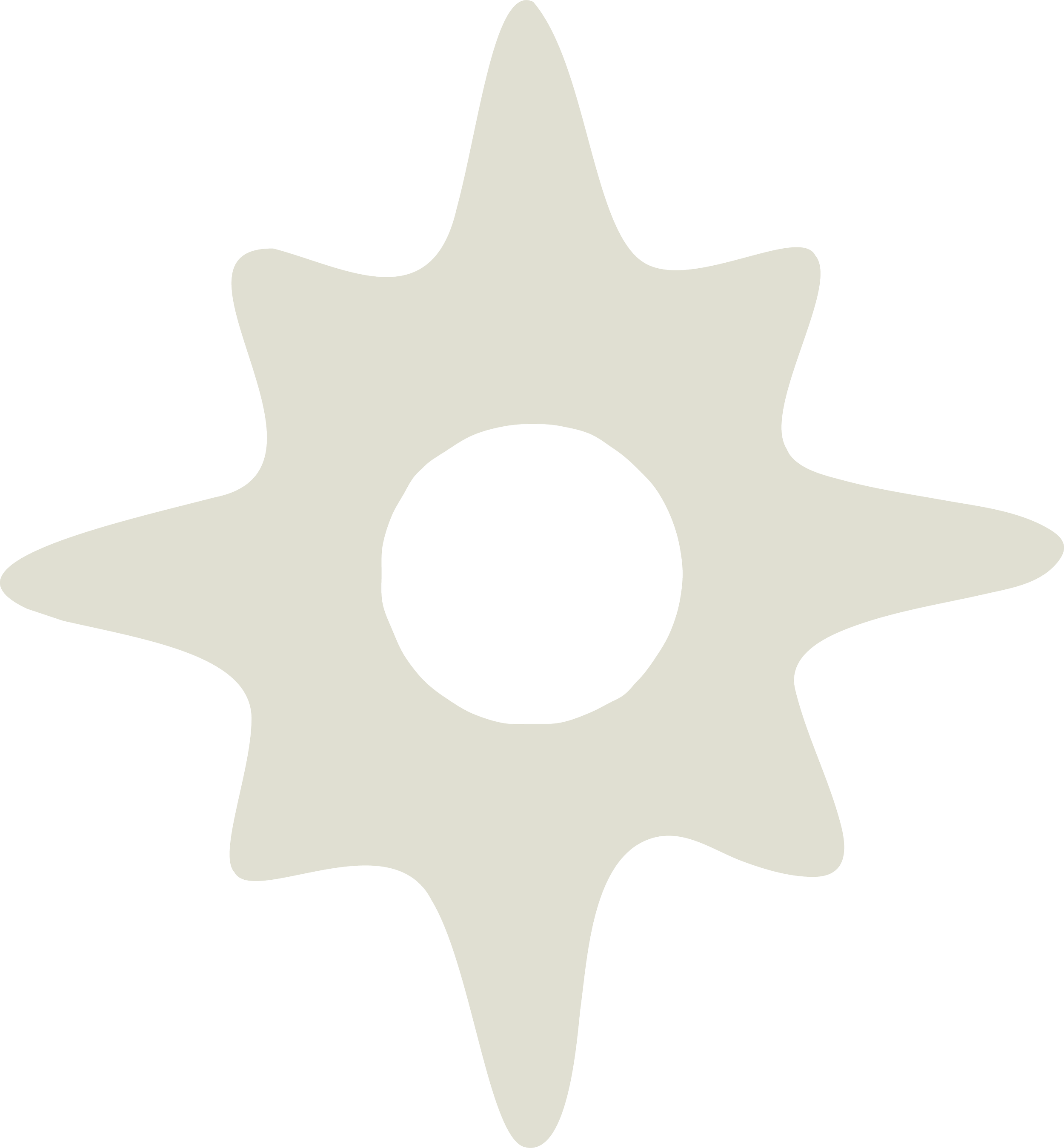 A silver star-shaped badge with a small black circle in the center, set against a black background.