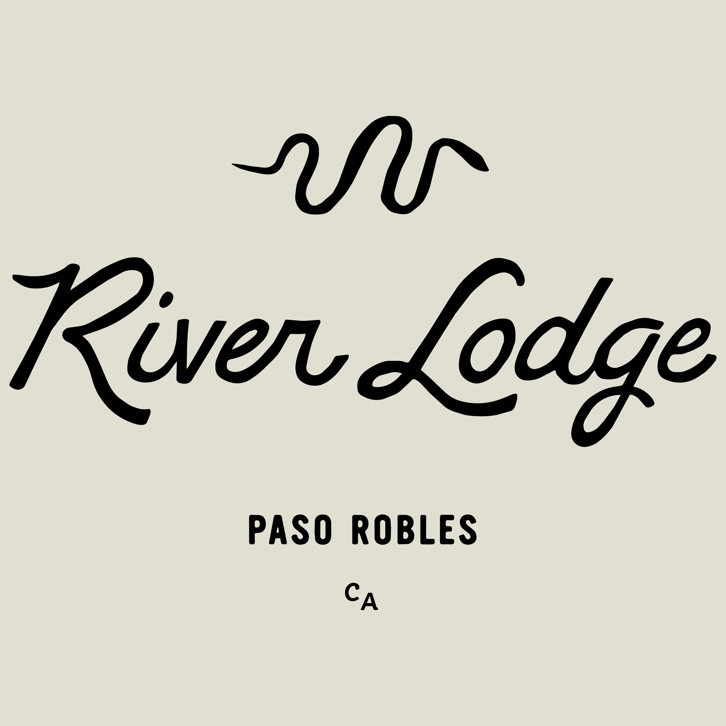Stylized text design reading 'Paso Robles' in black against a light background.