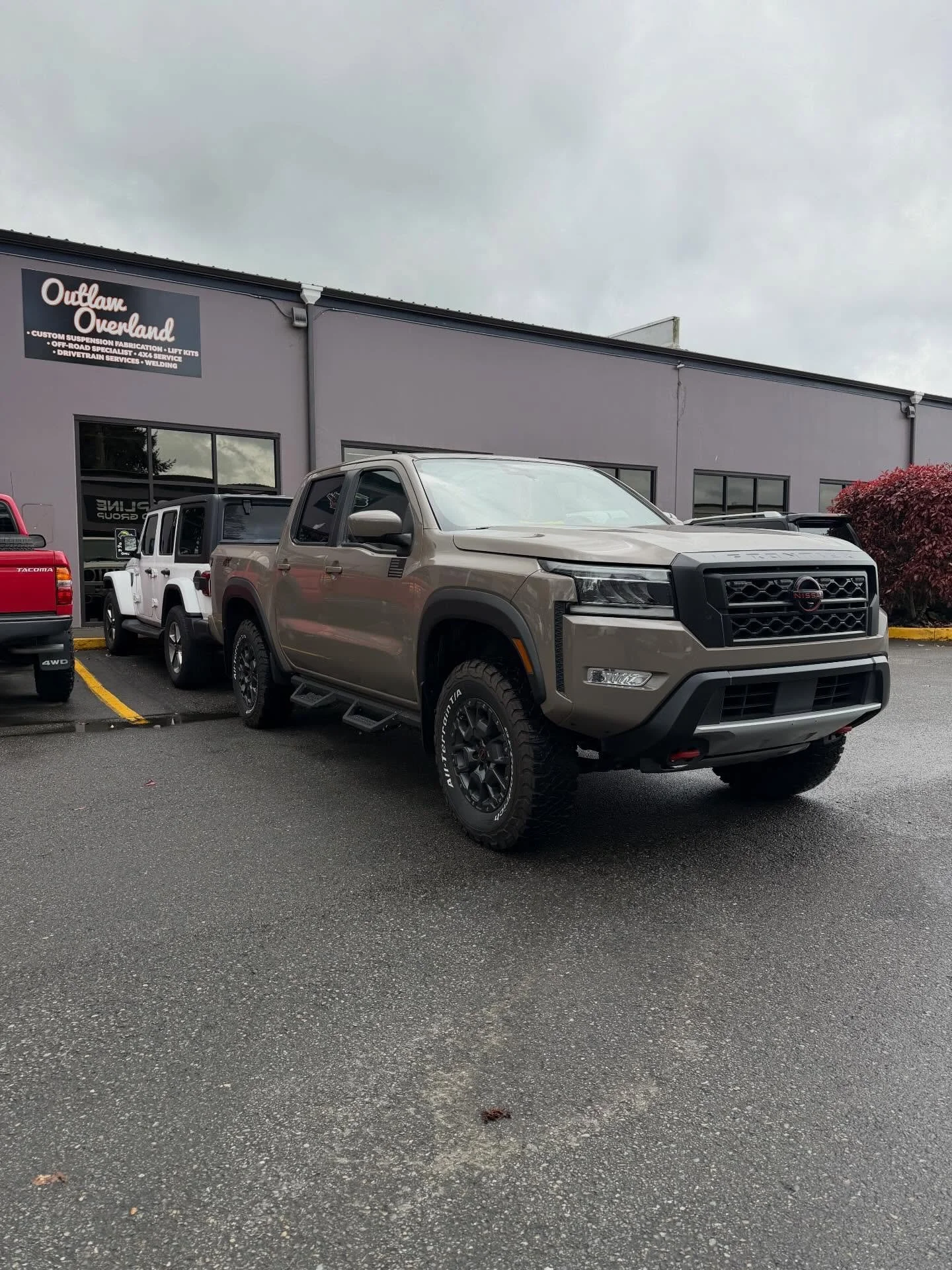 Yes we lift the newer Nissan frontiers. This one was in for a 2.5&rdquo; lift to get a little more clearance!