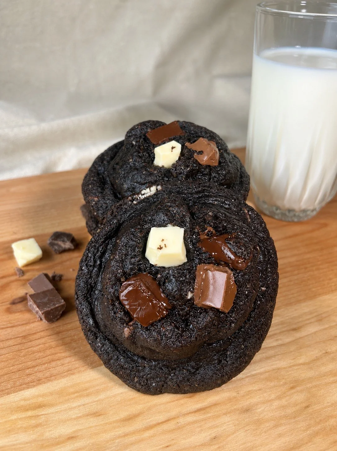 Midnight Triple Chunk Cookies (6 pack)