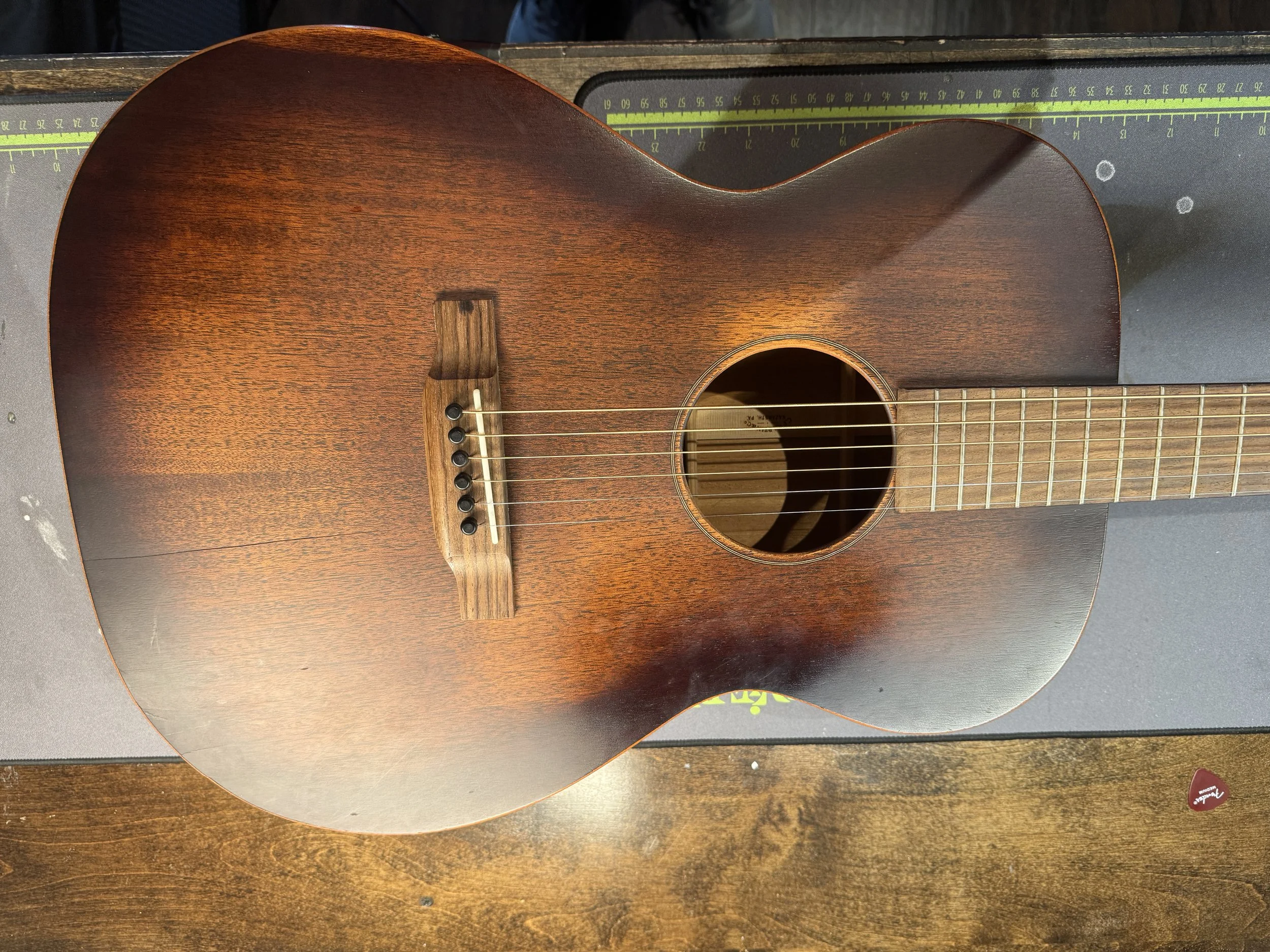 Martin Acoustic (Crack in Top Repair)