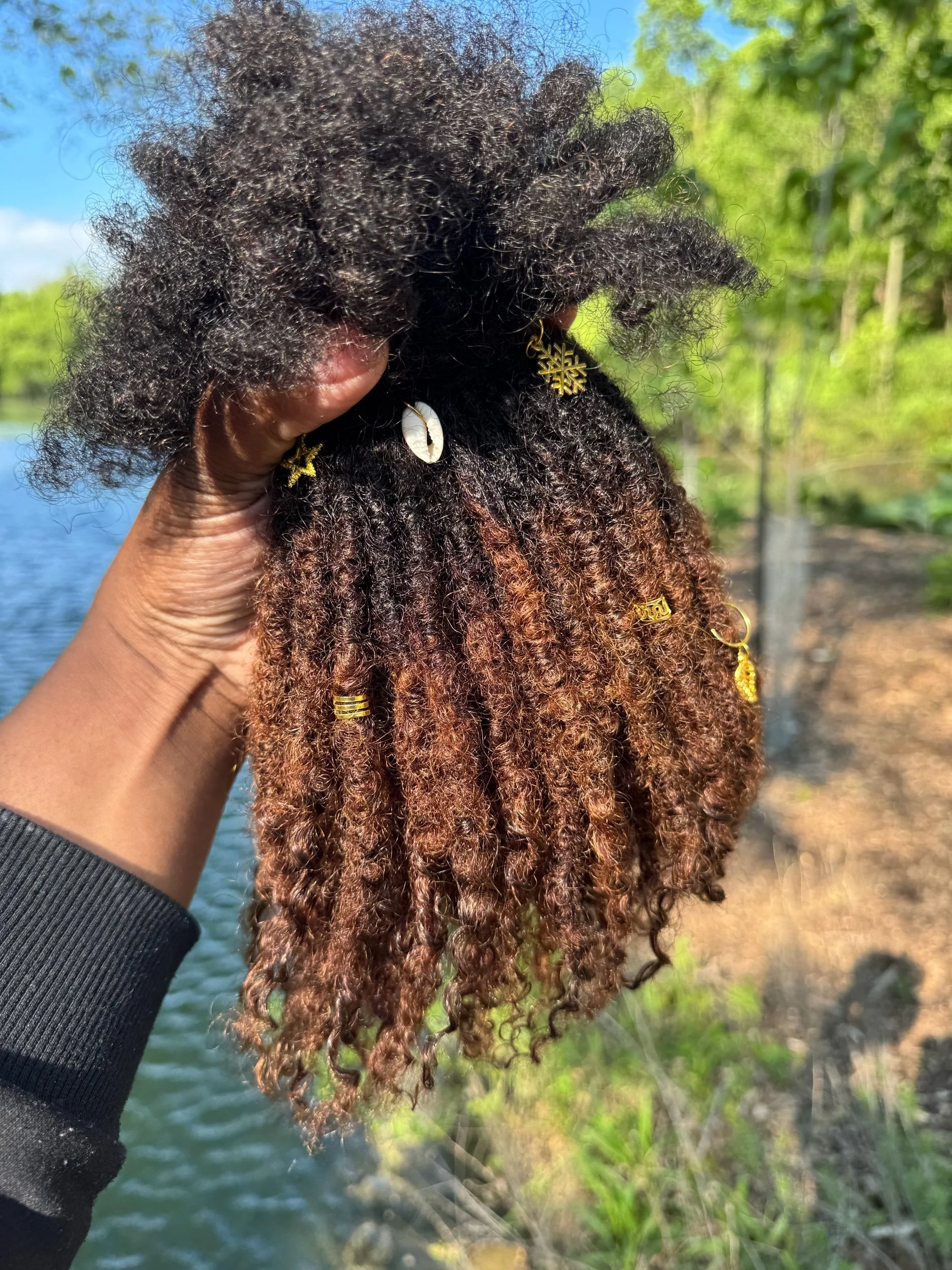 Goddess Loc Extensions (100 locs)