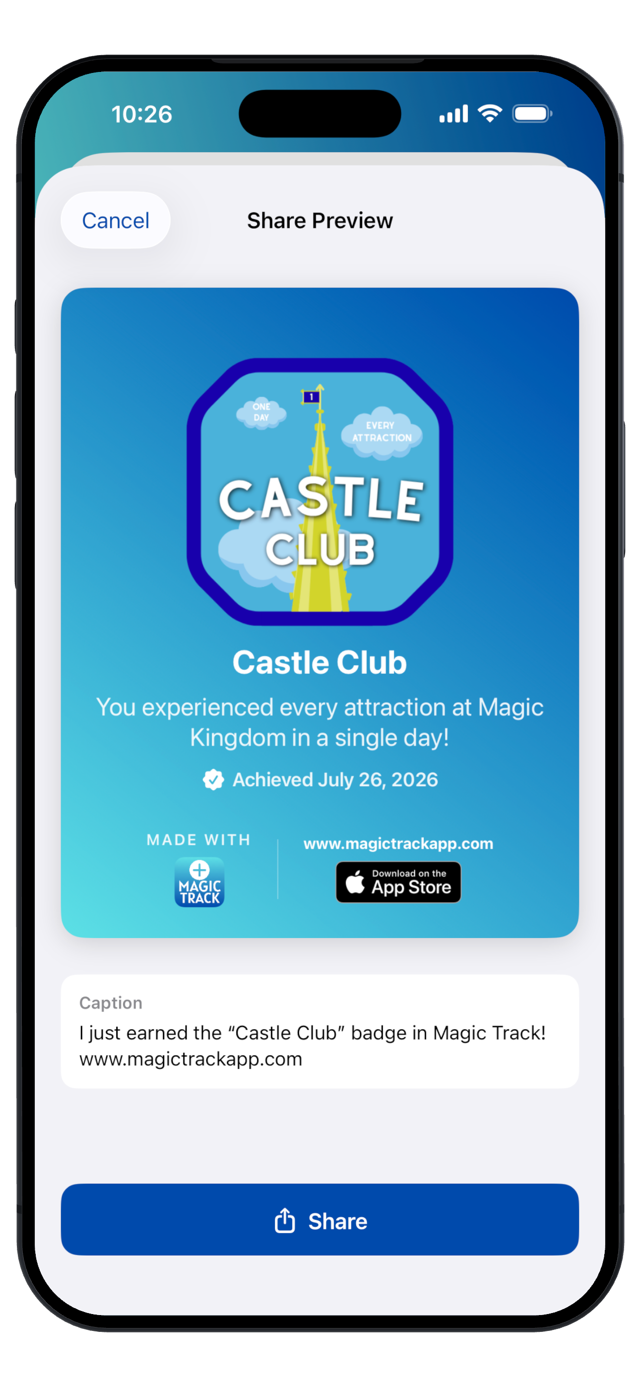 Badge Share Card