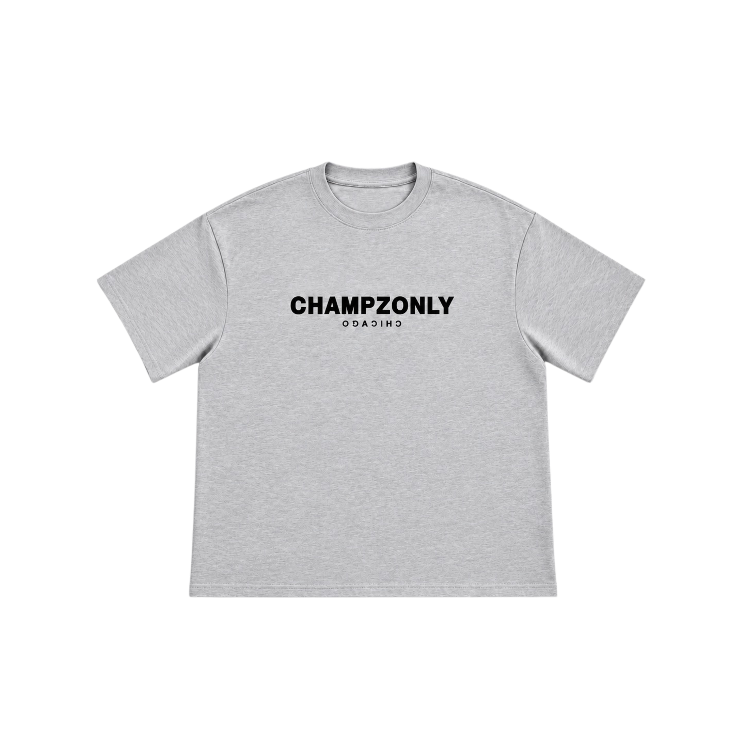 Chicago Views -Cropped Tee (Ashgrey)