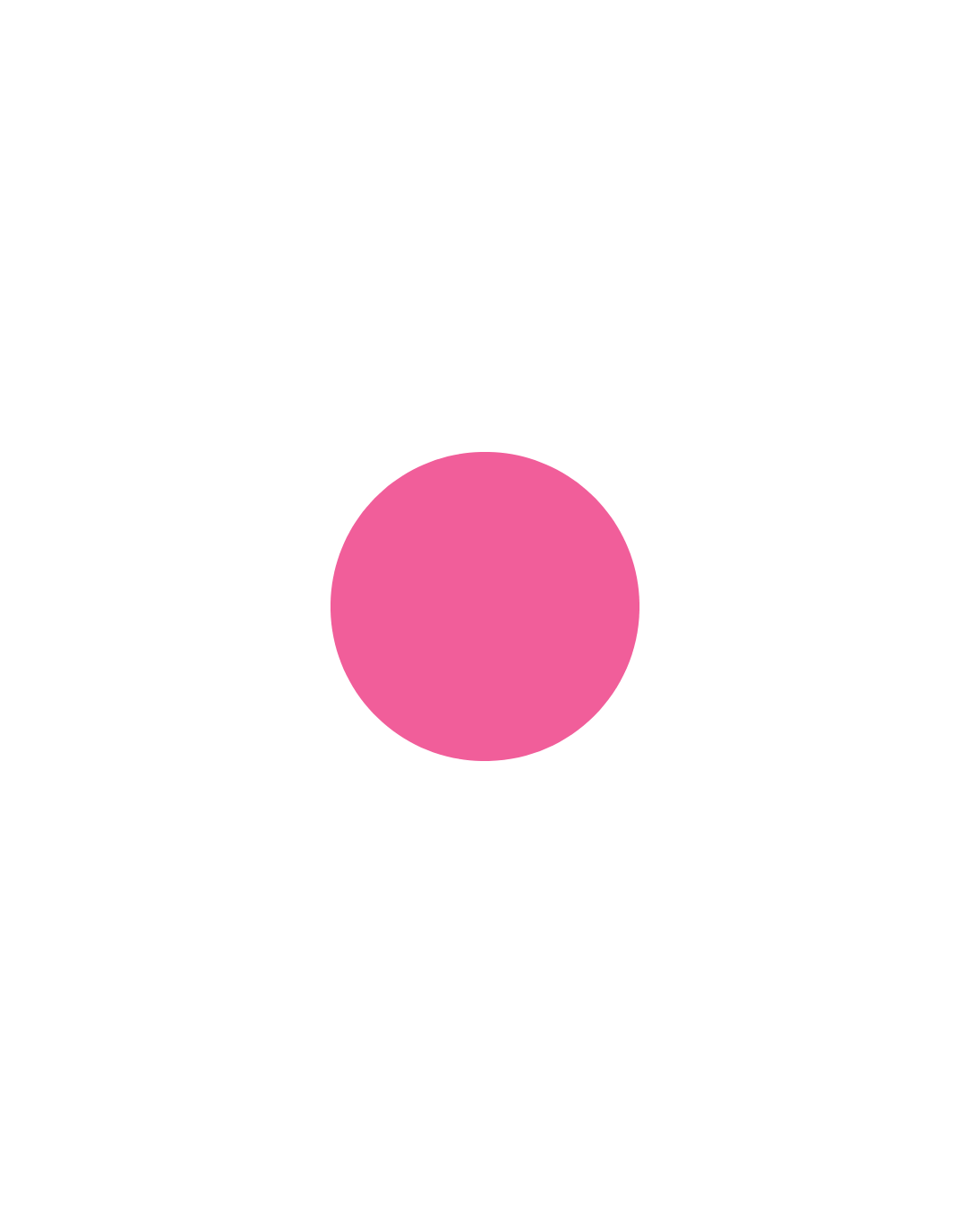 Decorative pink circle