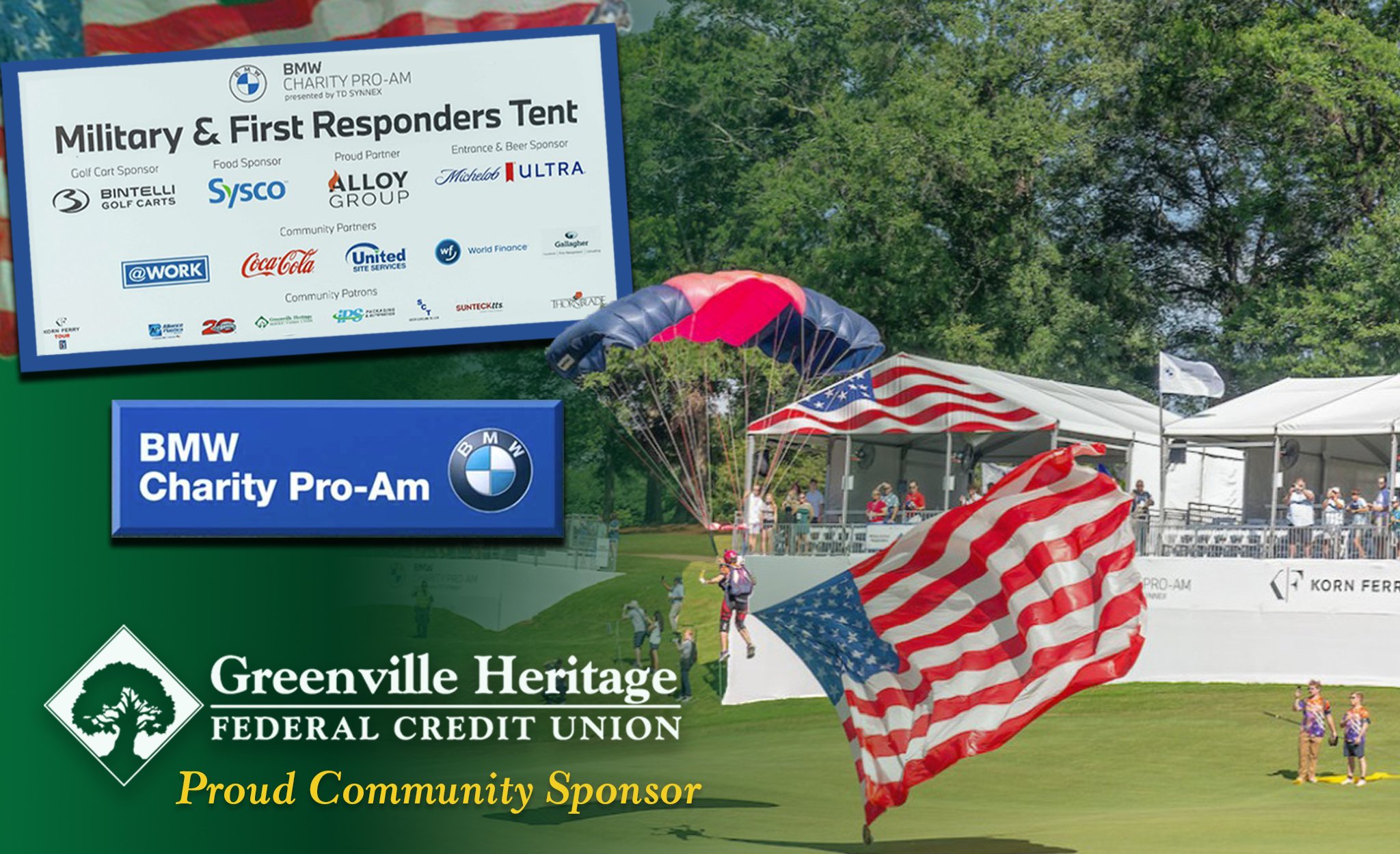 GHFCU Sponsors BMW Charity Pro-Am Military &amp; First Responders SkyboxSample Blog Post 3