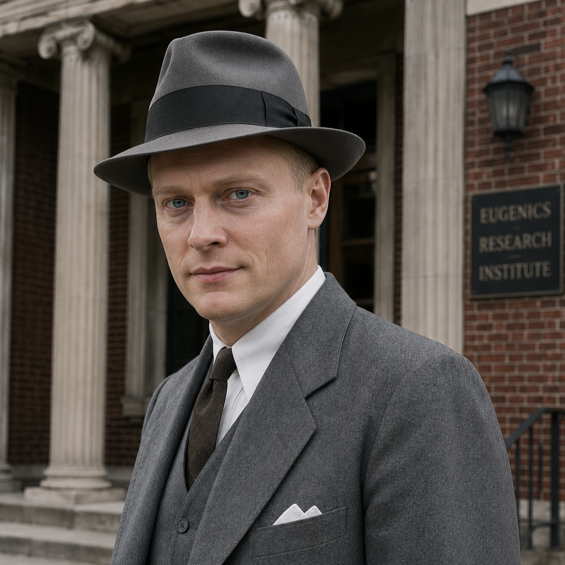 Dr. Magruder —  blinded by his conviction in the righteous cause of science and progress, he is more dangerous than any man who knows he is doing wrong.