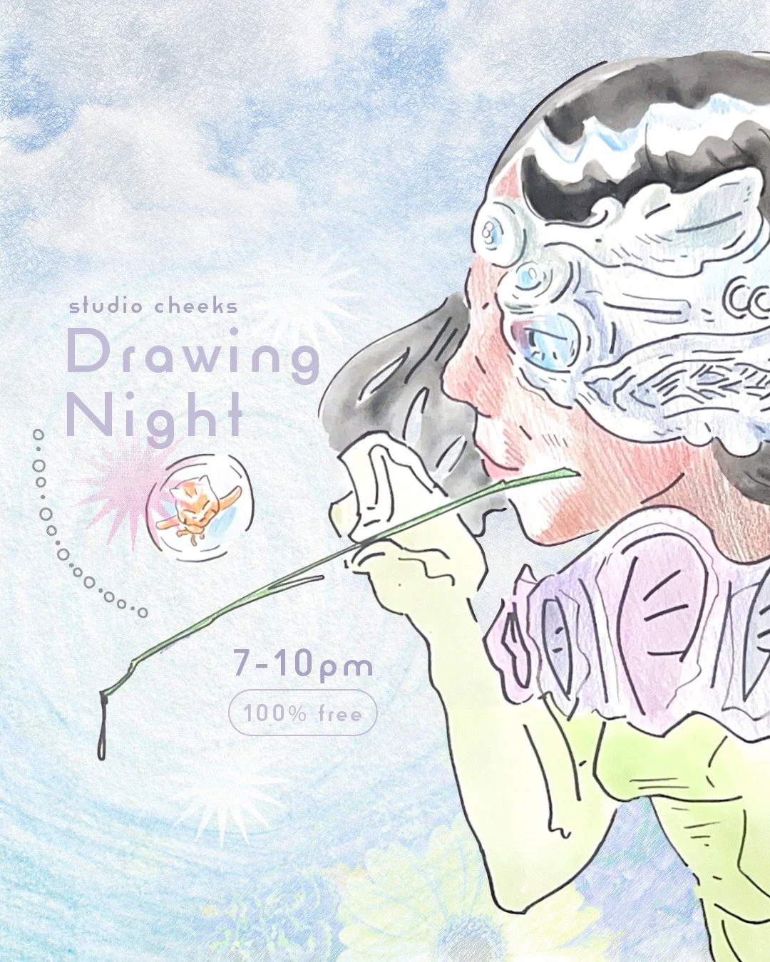 Drawing Night 🌬
(thursdays)
7-10pm
2380 independence ave, kcmo
free to attend 
basic drawing supplies available