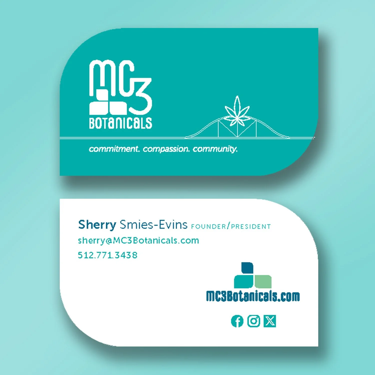 MC3 logo brand creation and Business Card layout.jpg