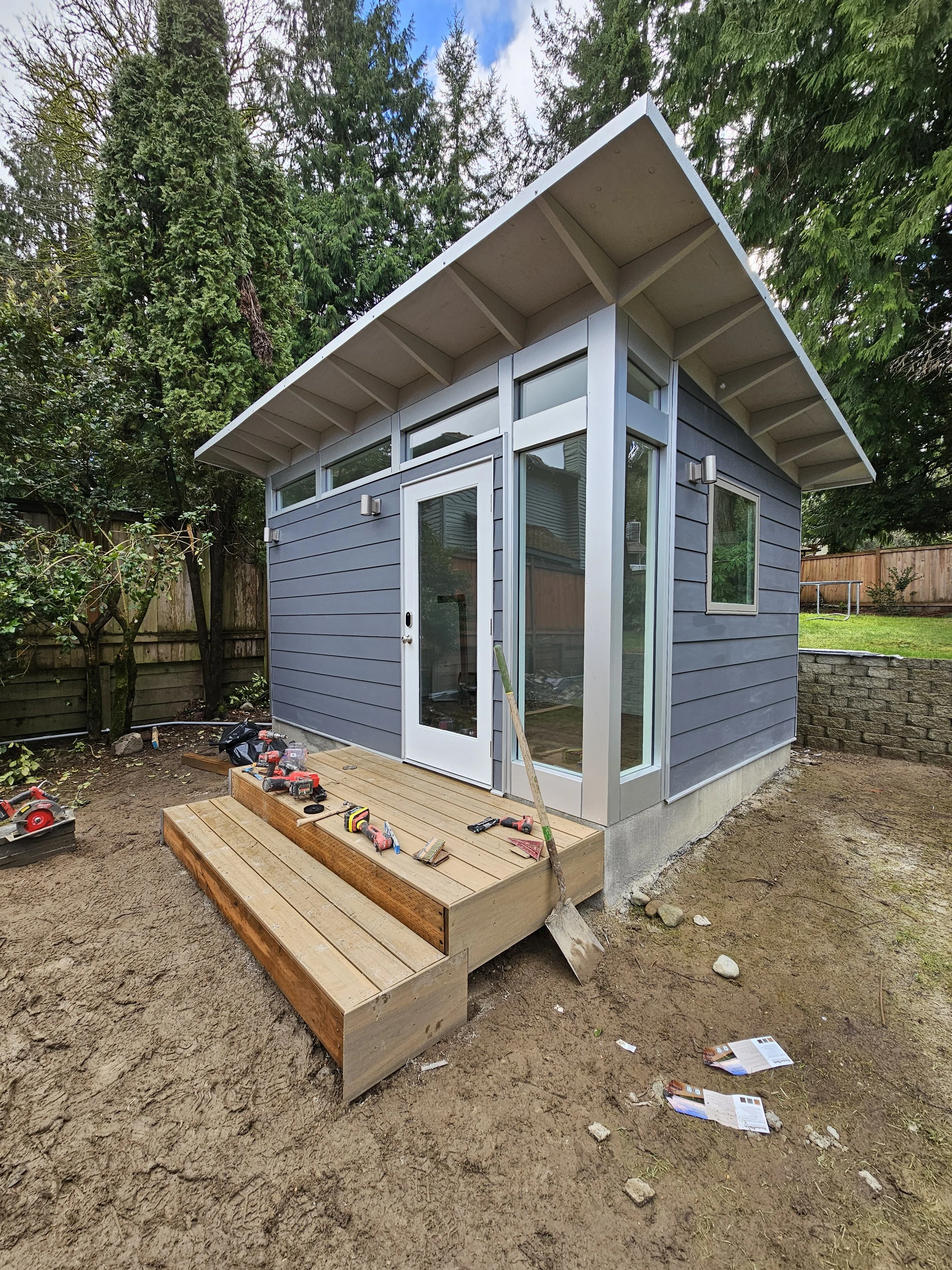 STUDIO SHED 1 deck build