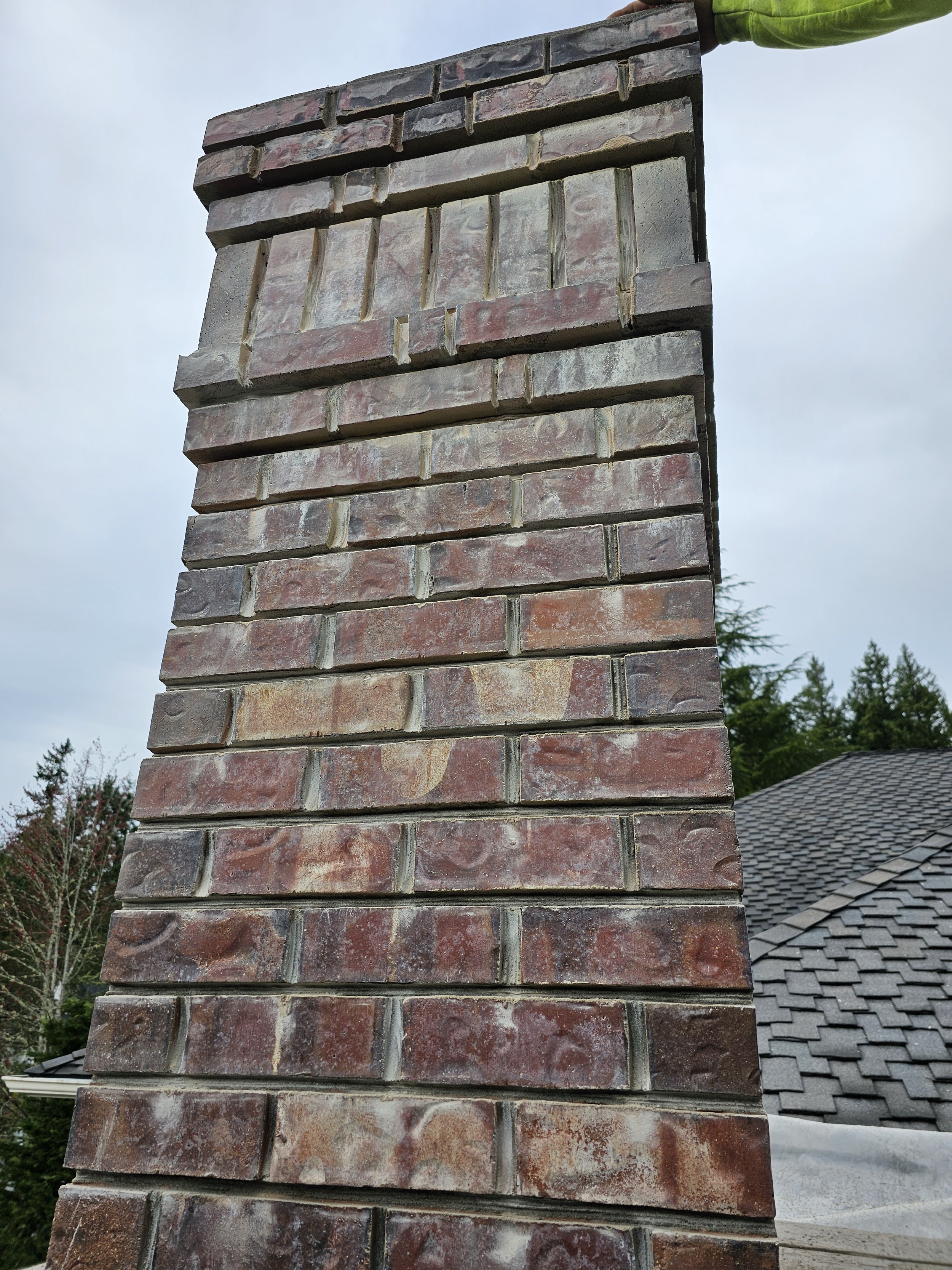 Chimney tuckpointing