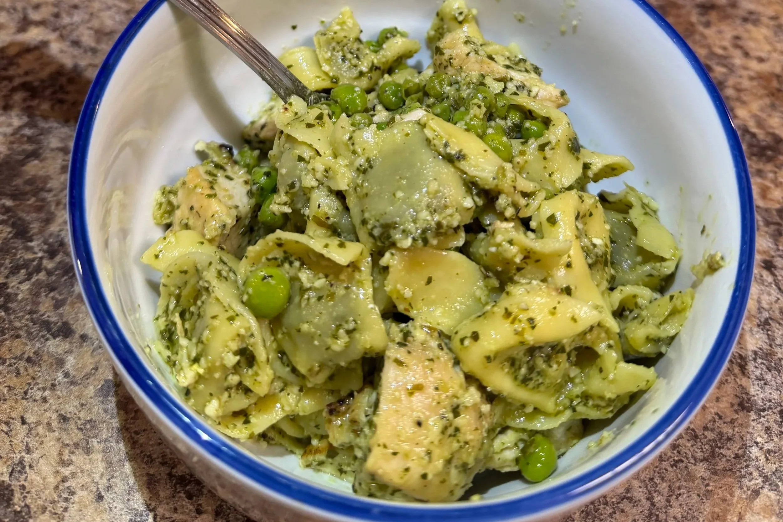 Fresh Lemon Parmesan Basil Pesto