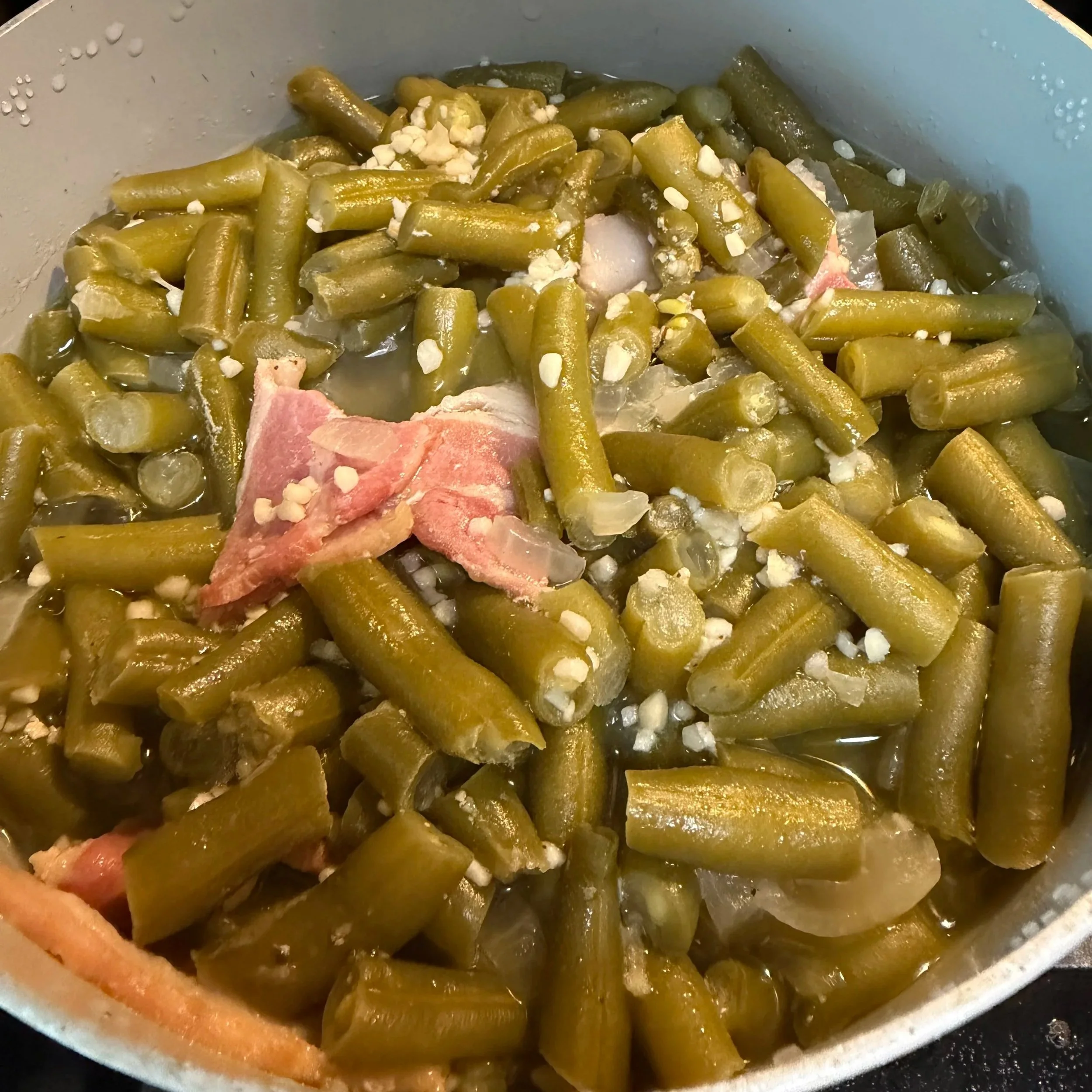 Country Style Green Beans with Bacon