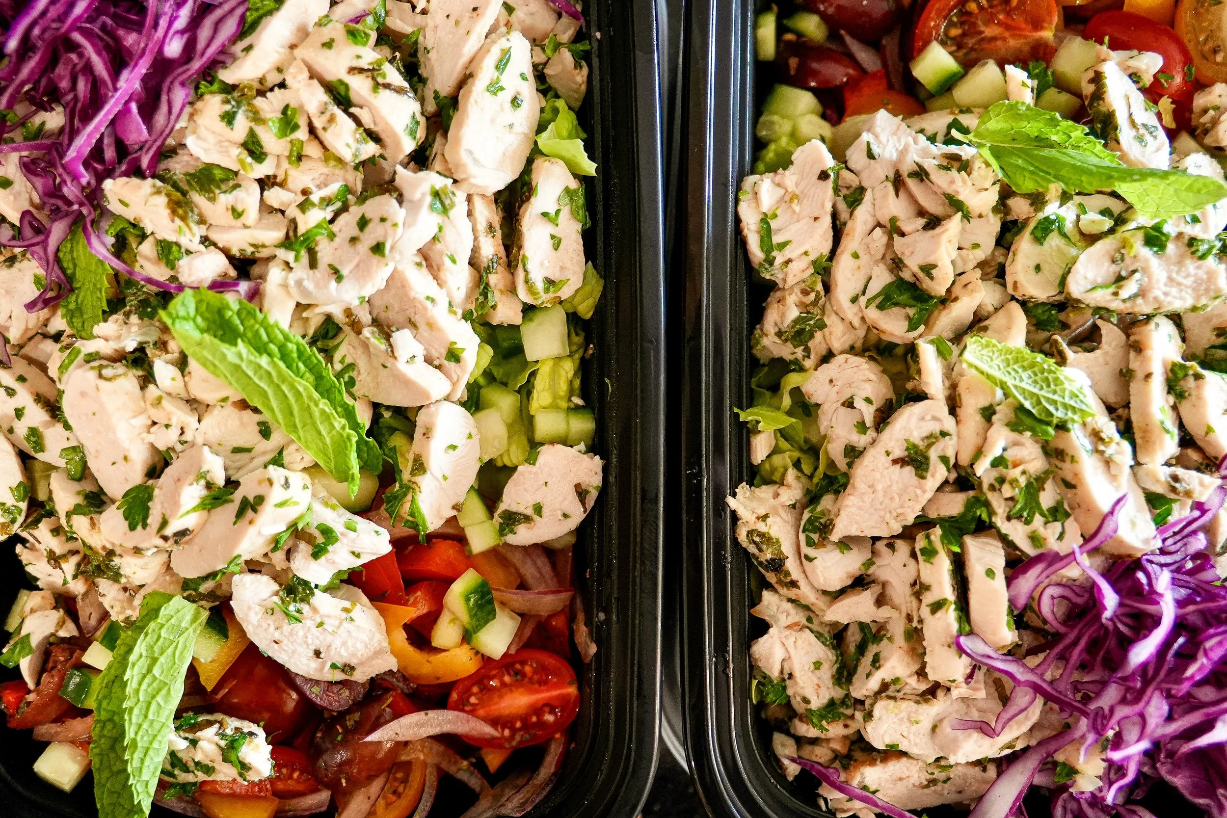 Herb & Sumac Chicken Greek Salad