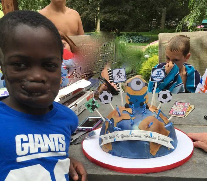 African boy attacked by chimps getting facial surgery in U.S.