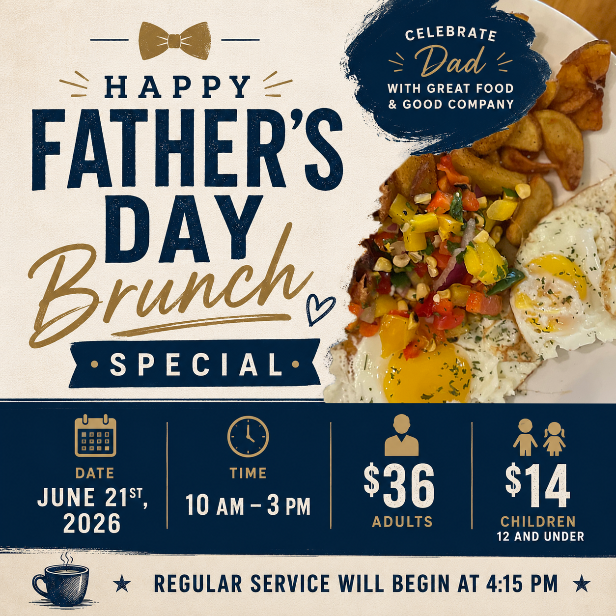 Happy Father’s Day From Napa Flats Tulsa
