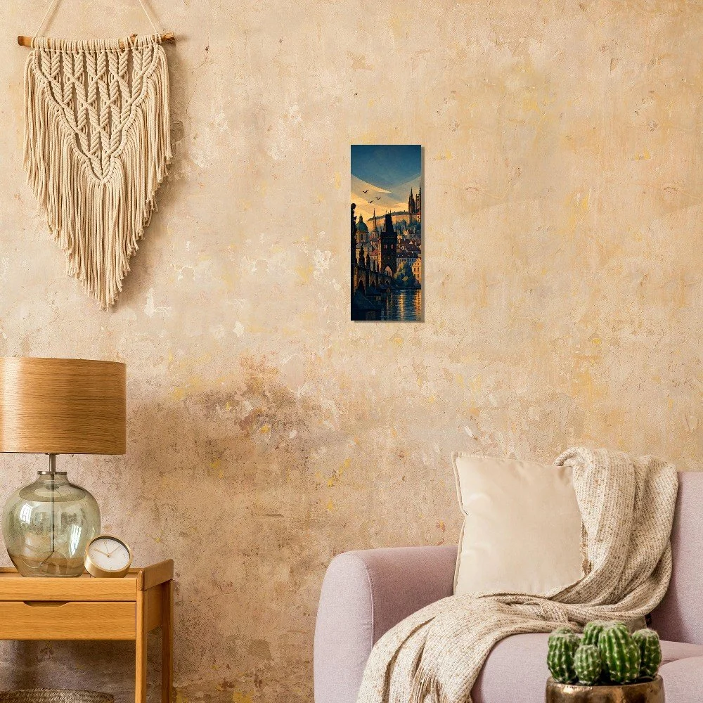Praha - The City of a Hundred Spires | Premium Semi-Glossy Paper Poster