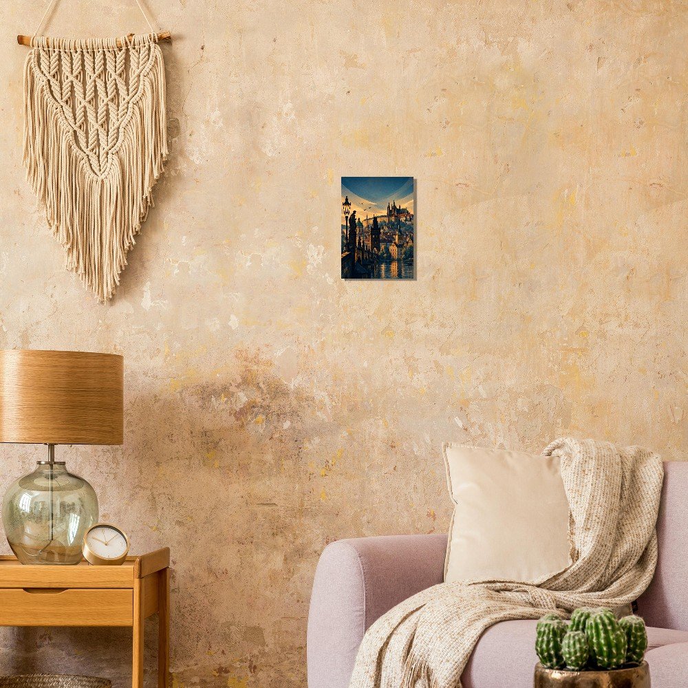 Praha - The City of a Hundred Spires | Premium Semi-Glossy Paper Poster