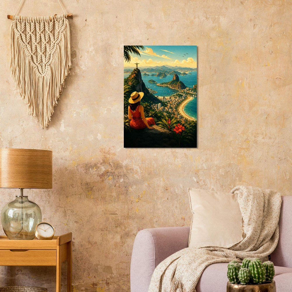 Rio de Janeiro - Cidade Maravilhosa | Premium Semi-Glossy Paper Poster