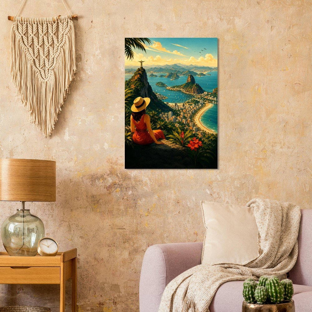 Rio de Janeiro - Cidade Maravilhosa | Premium Semi-Glossy Paper Poster